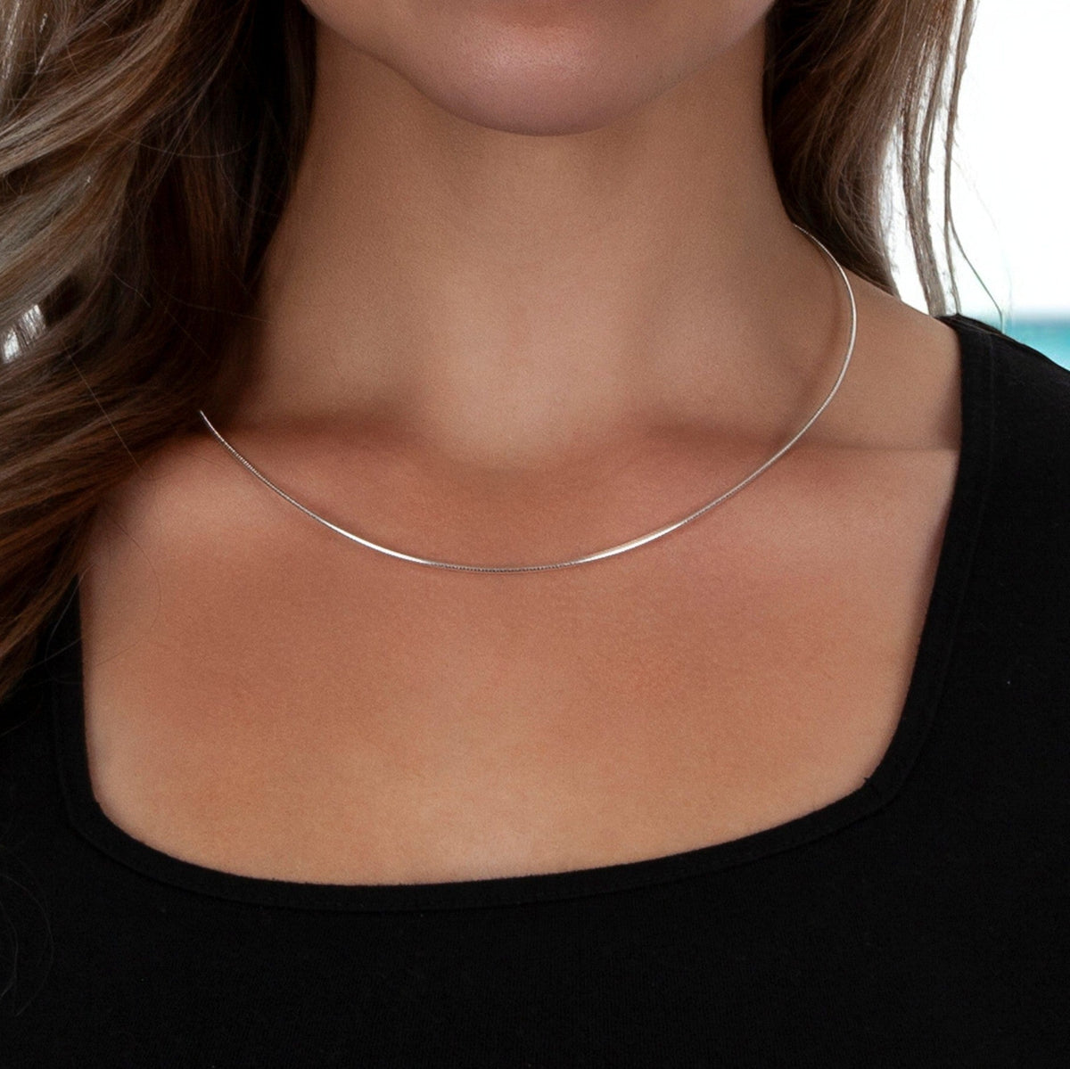 Omega Chain Sterling Silver