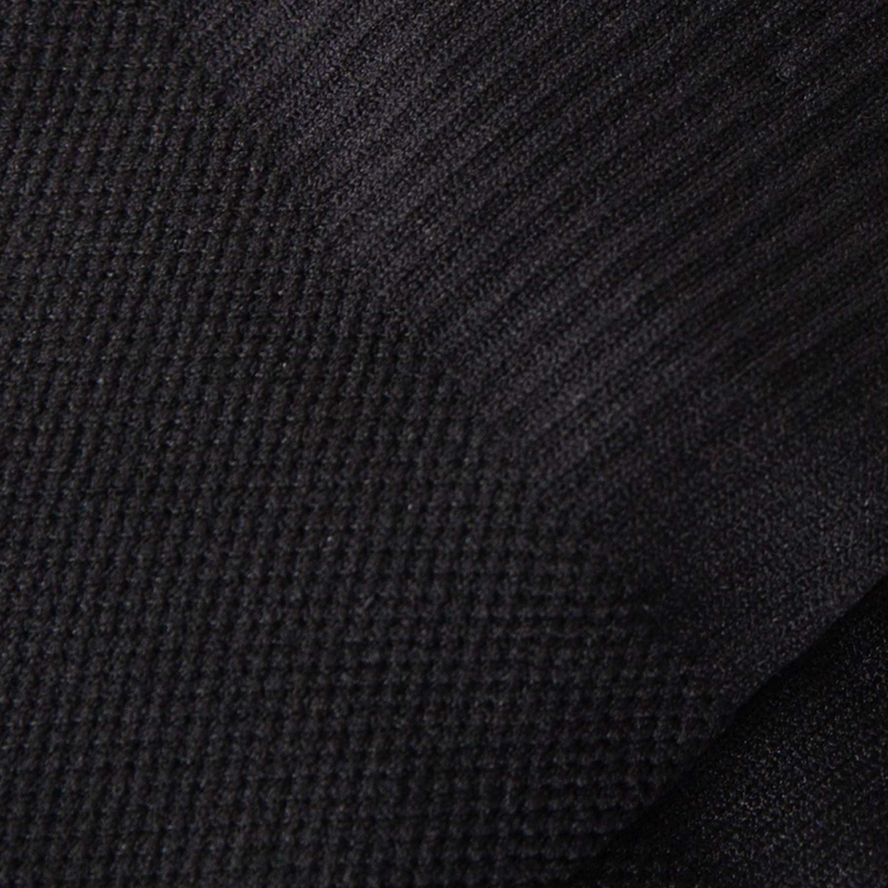 Close-up of black textured fabric
