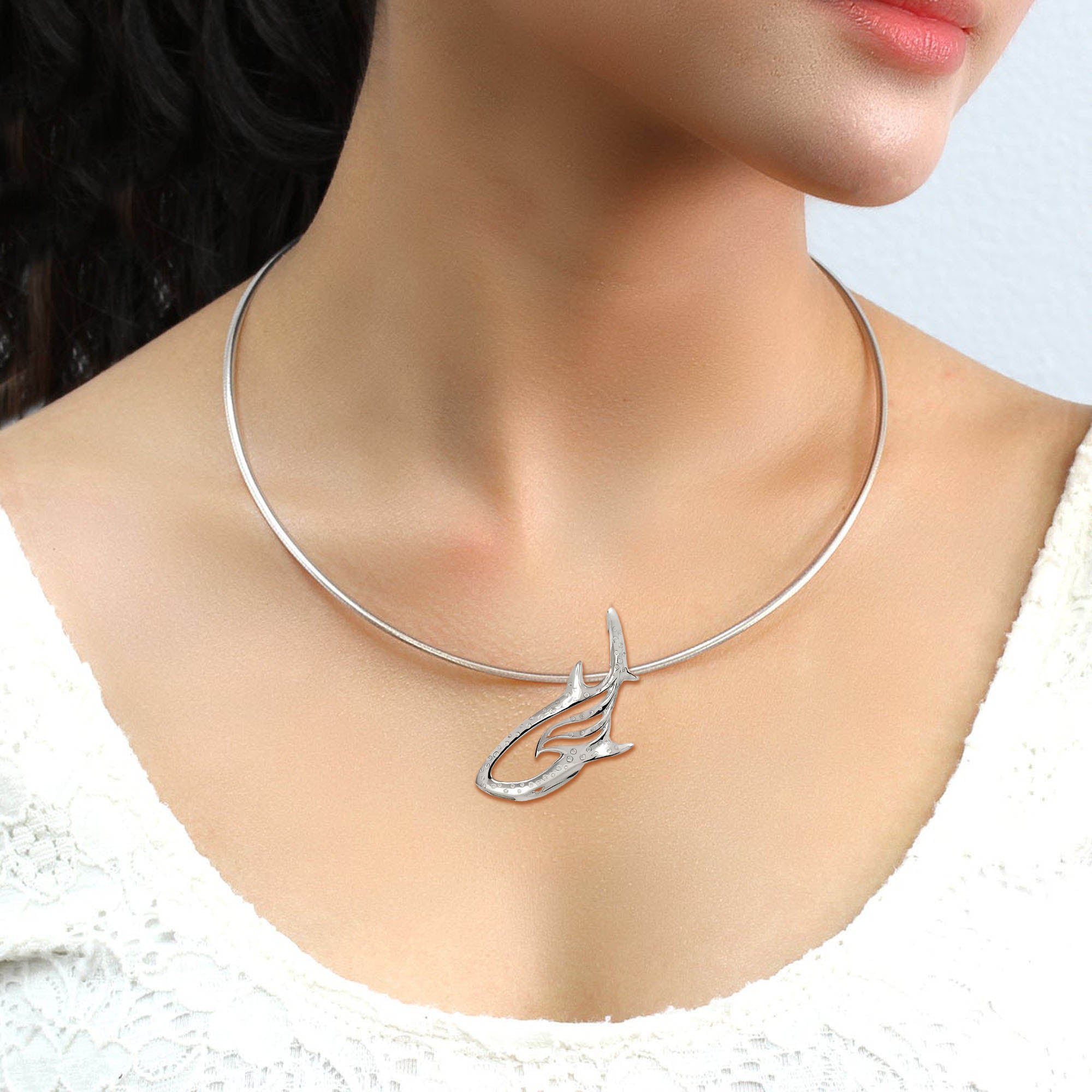 Whale Shark Necklace Charm for Women