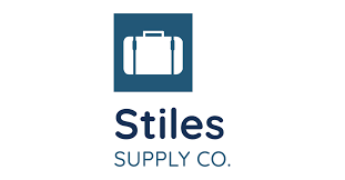 Stiles Supply Co. logo with a suitcase icon on a white background