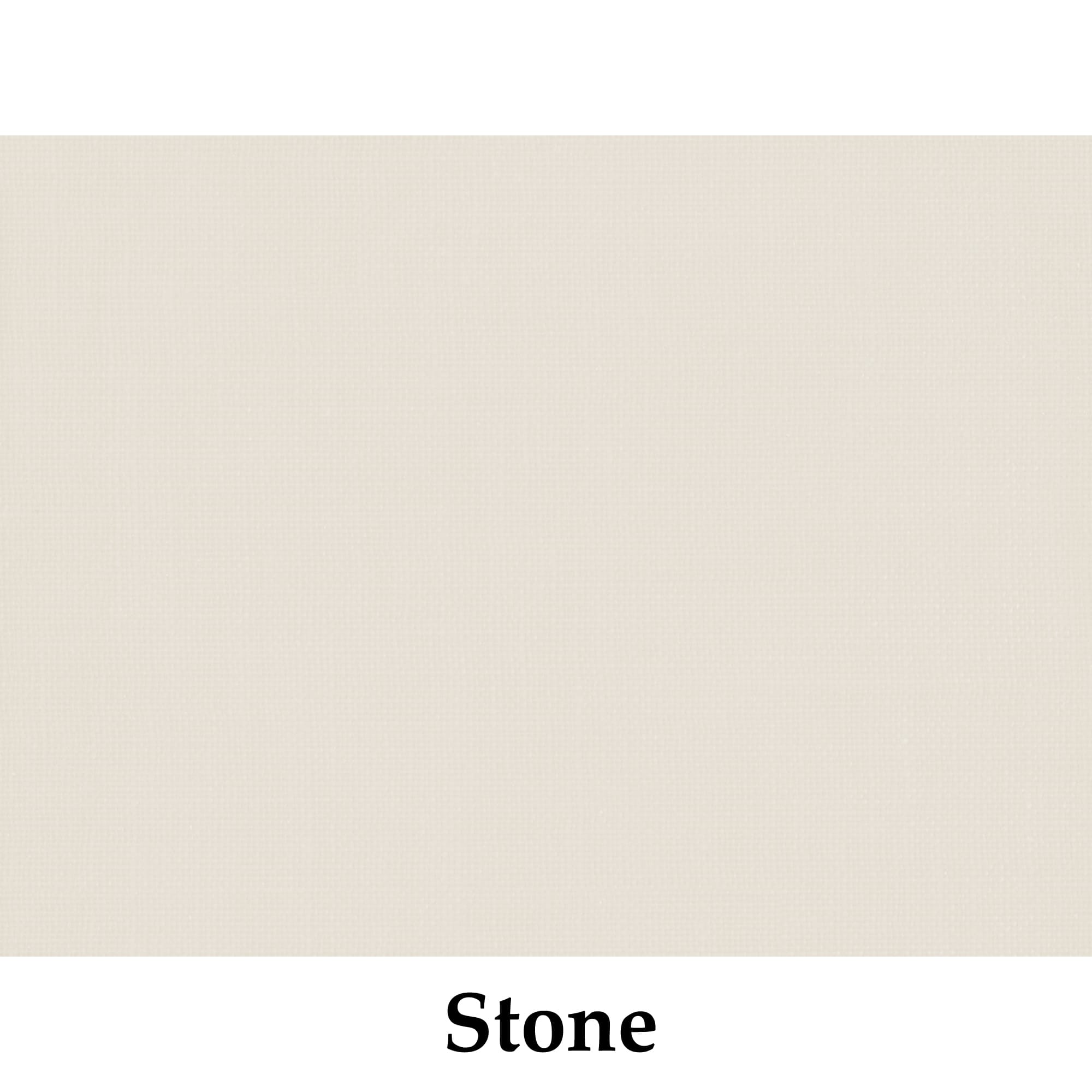 Beige color swatch with 'Stone' label