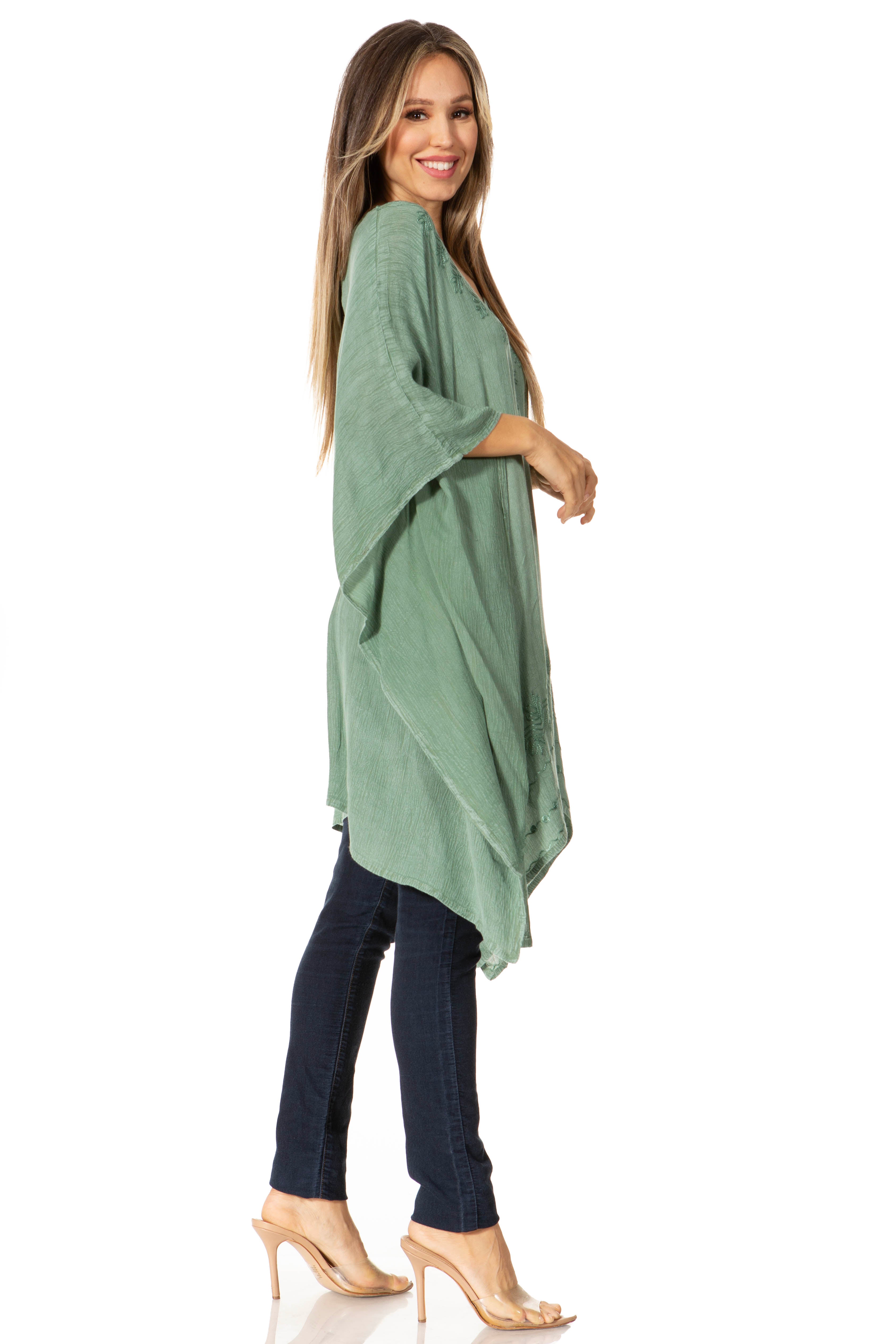 green shirt