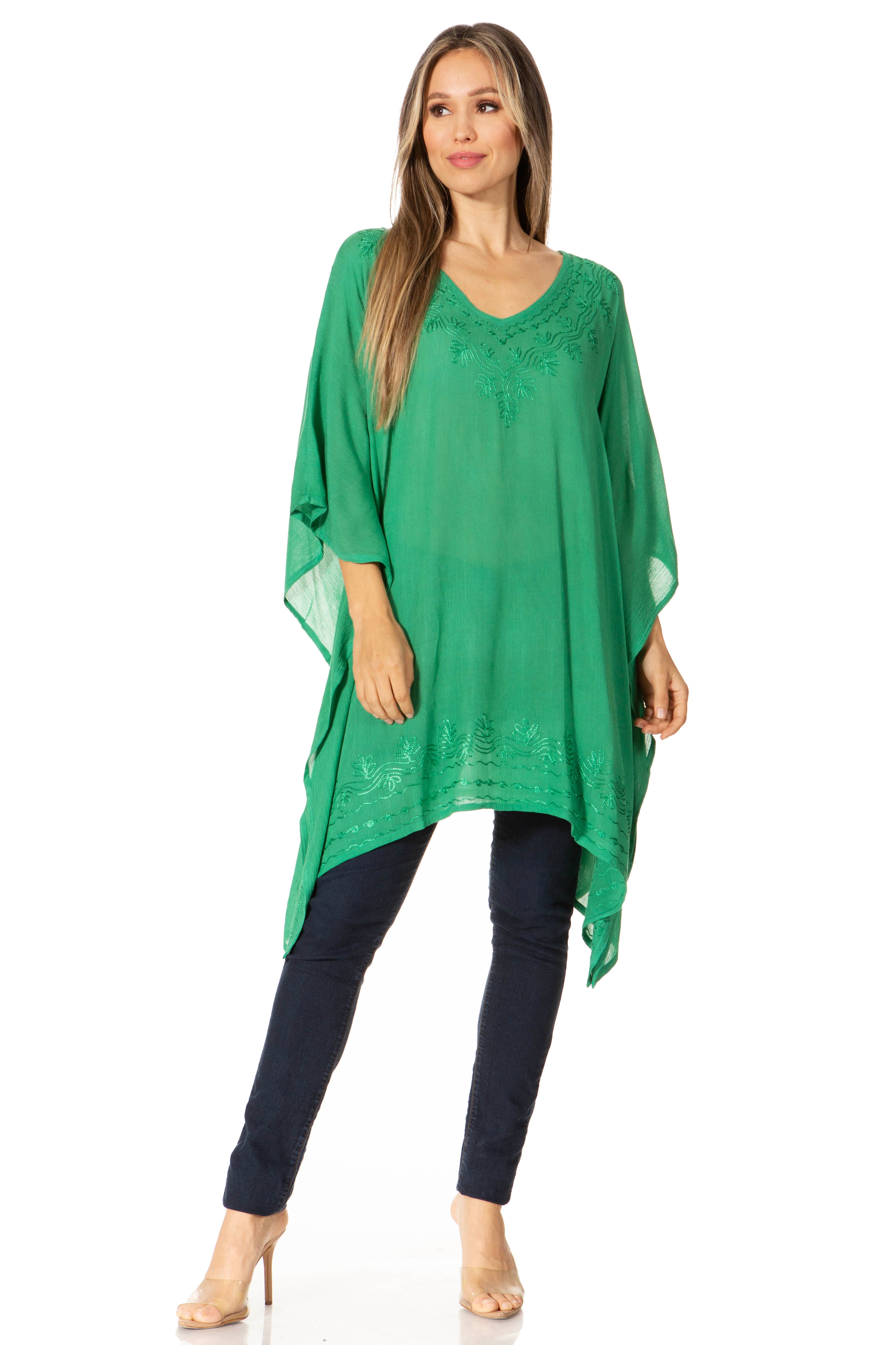 green shirt