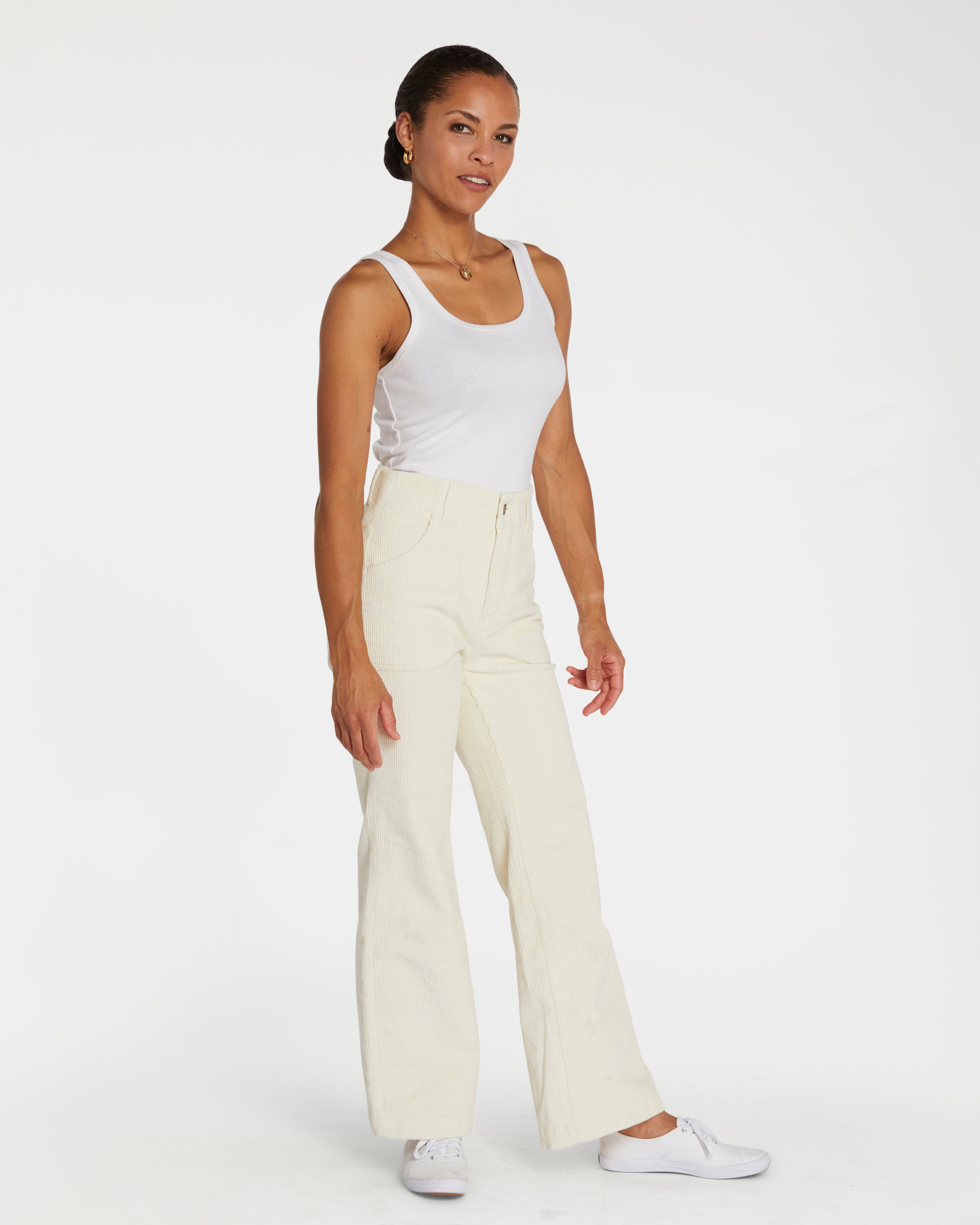 Hammies Women's Stovepipe Pant (Cream)