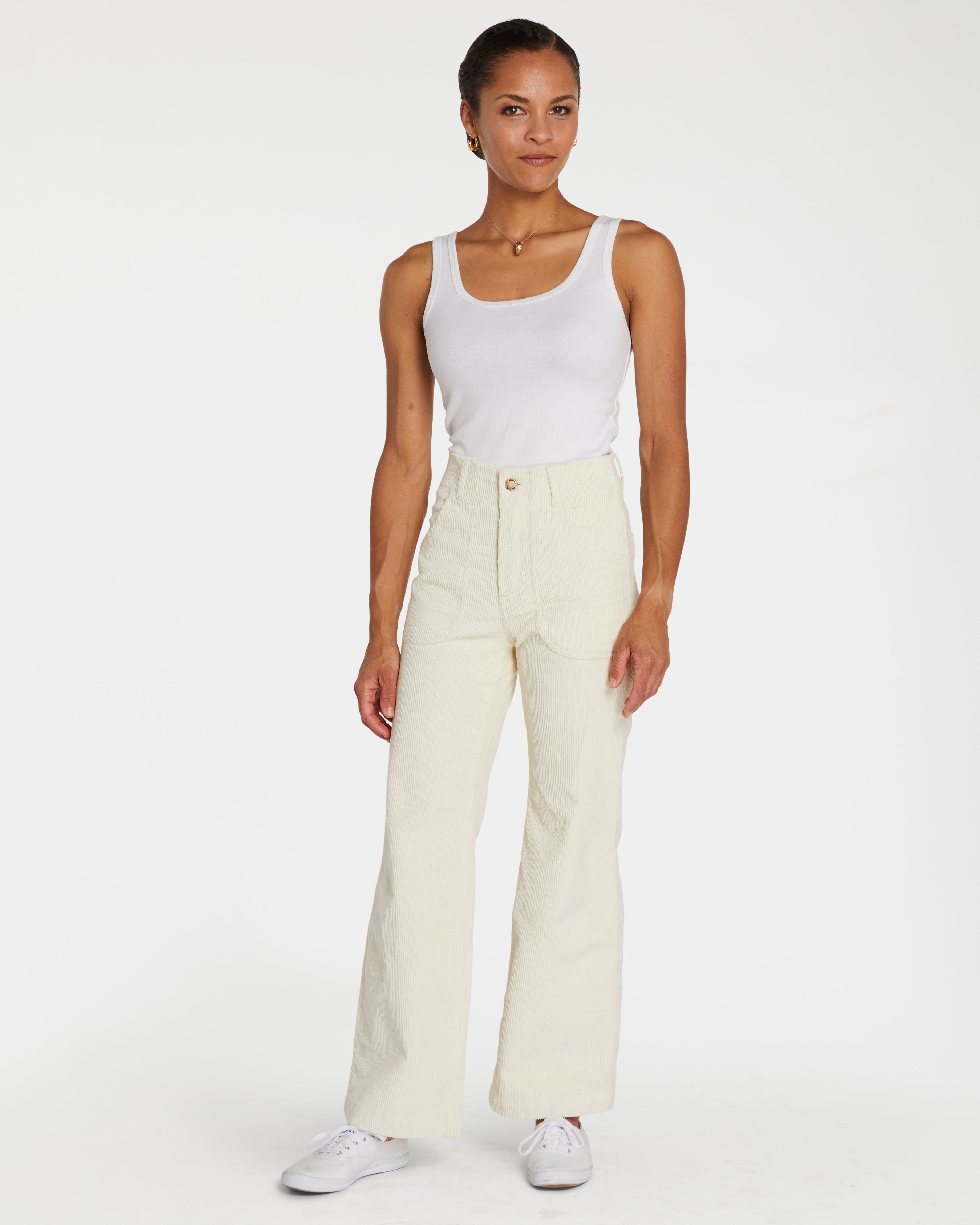 Hammies Women's Stovepipe Pant (Cream)