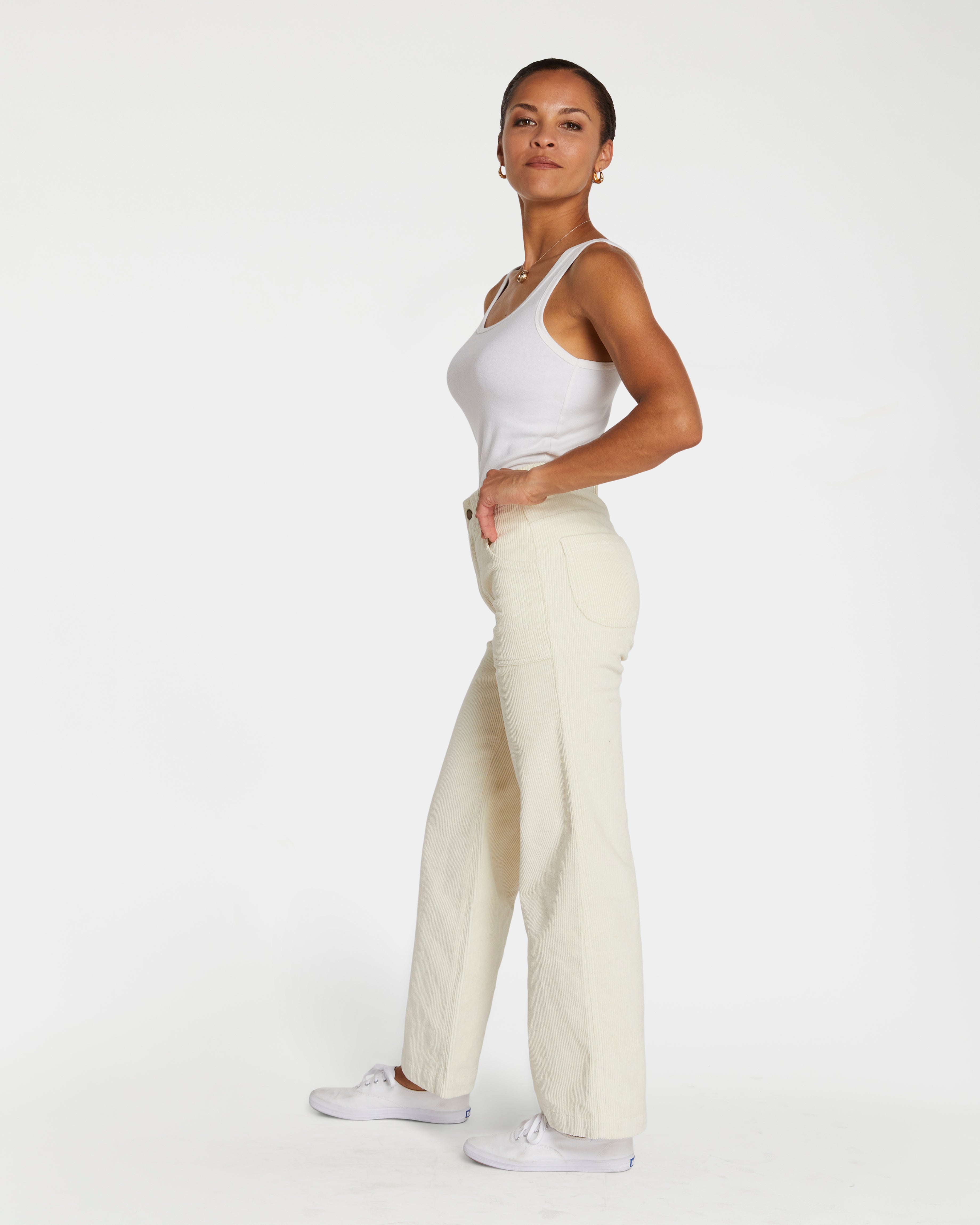 Hammies Women's Stovepipe Pant (Cream)