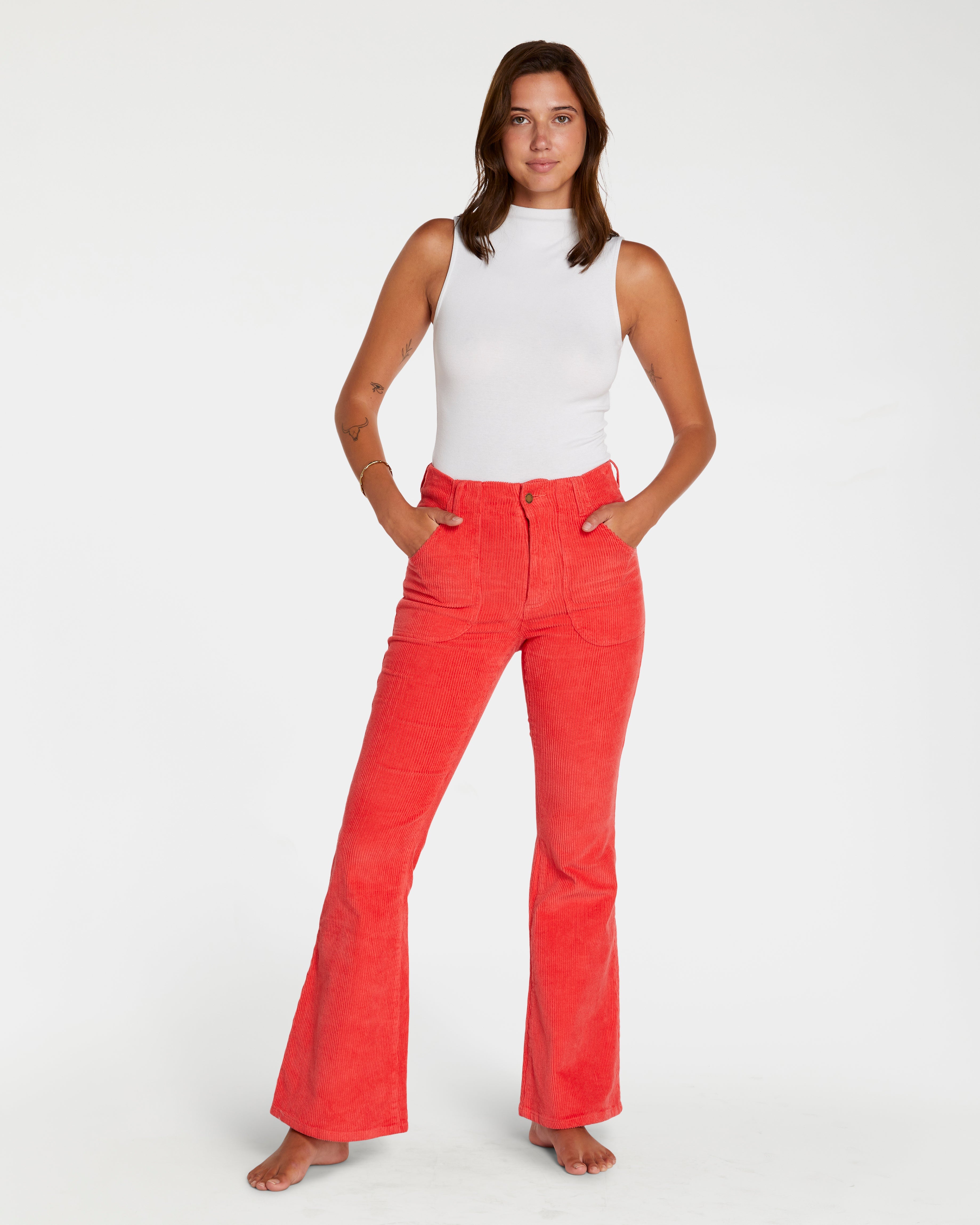 Hammies Women's Bell Bottom (Red)