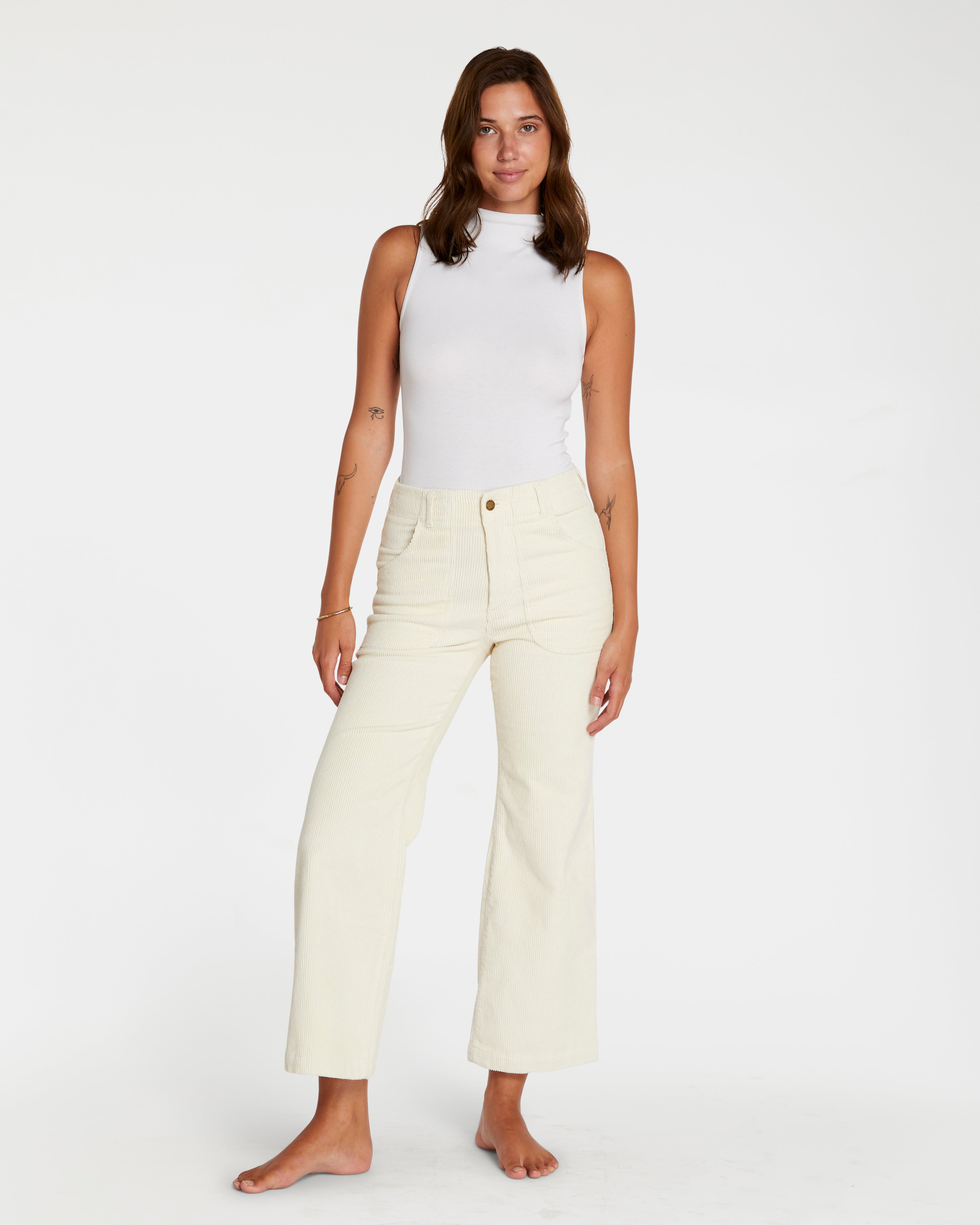 Hammies Women's Stovepipe Pant (Cream)