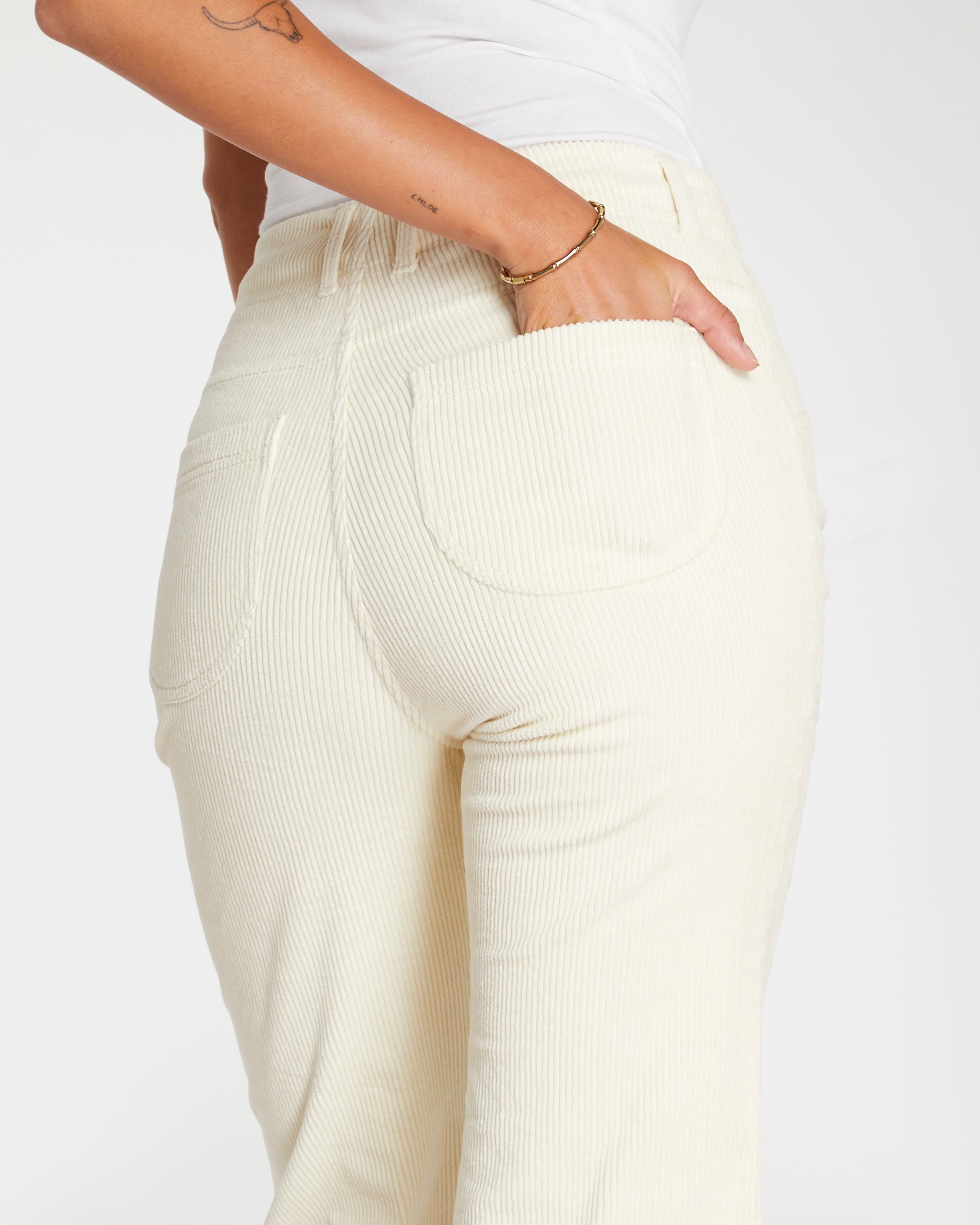 Hammies Women's Stovepipe Pant (Cream)