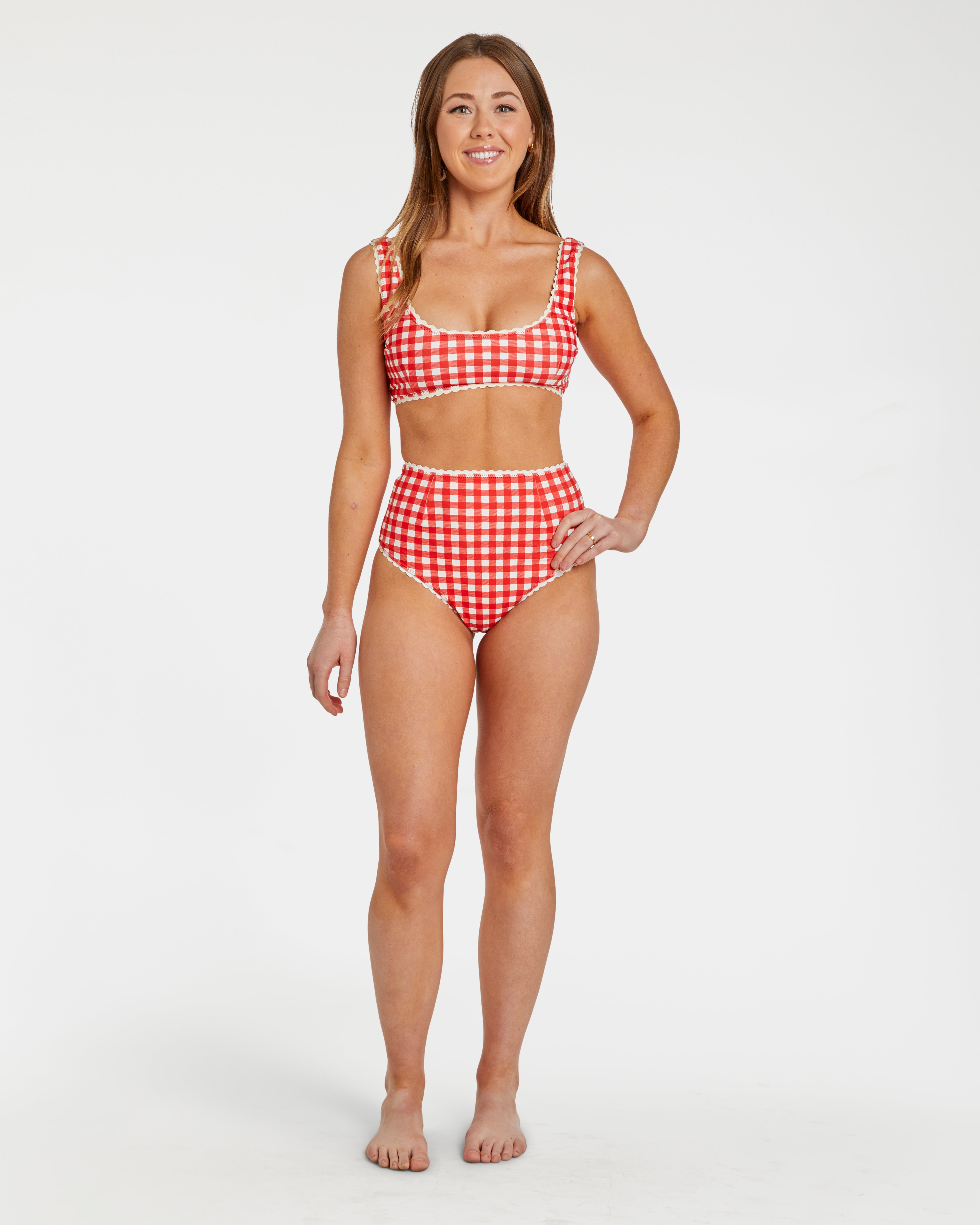 Hammies Gingham Bikini (Red)