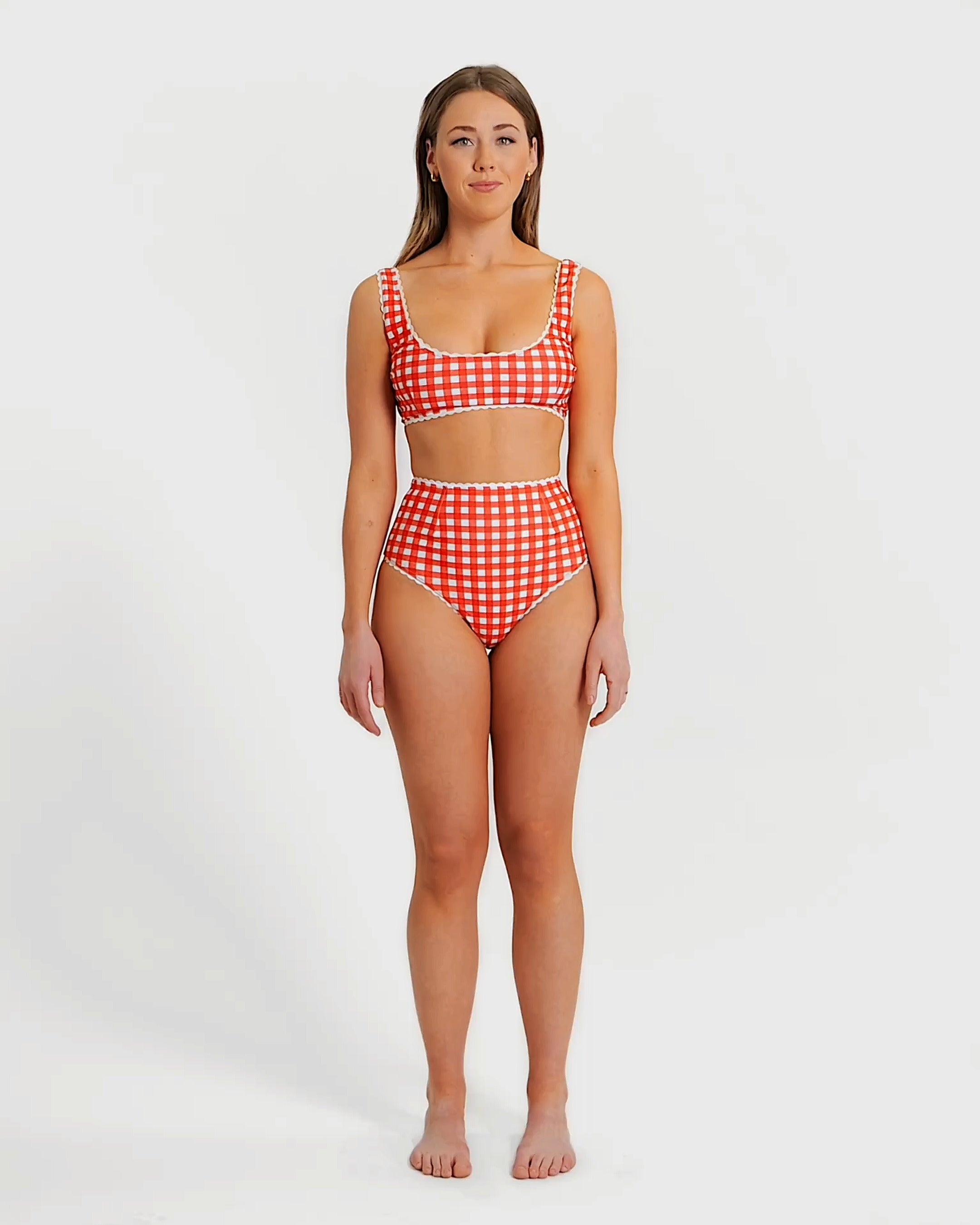 Hammies Gingham Bikini (Red)