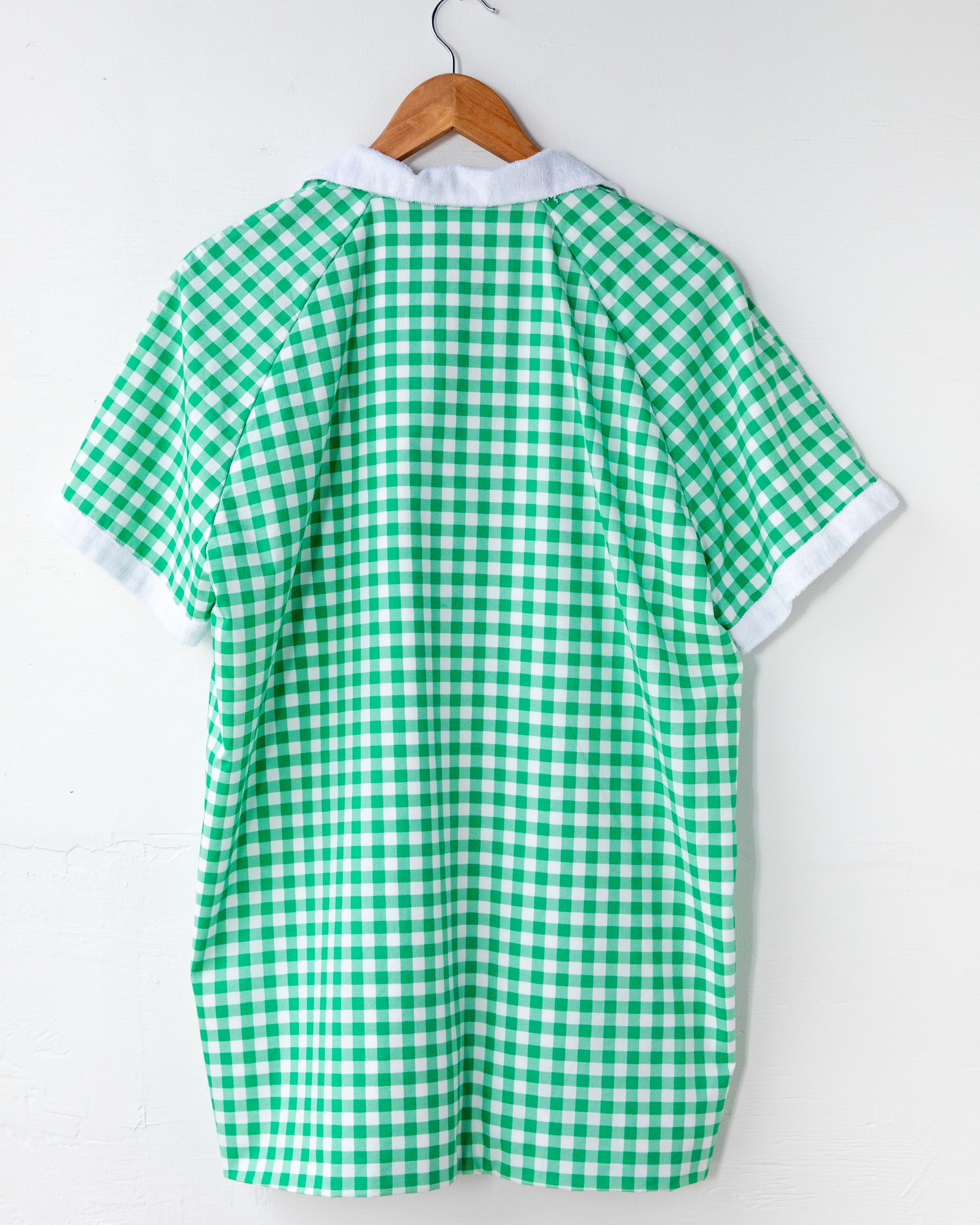 Hammies Gingham Cabana Shirt (Green)