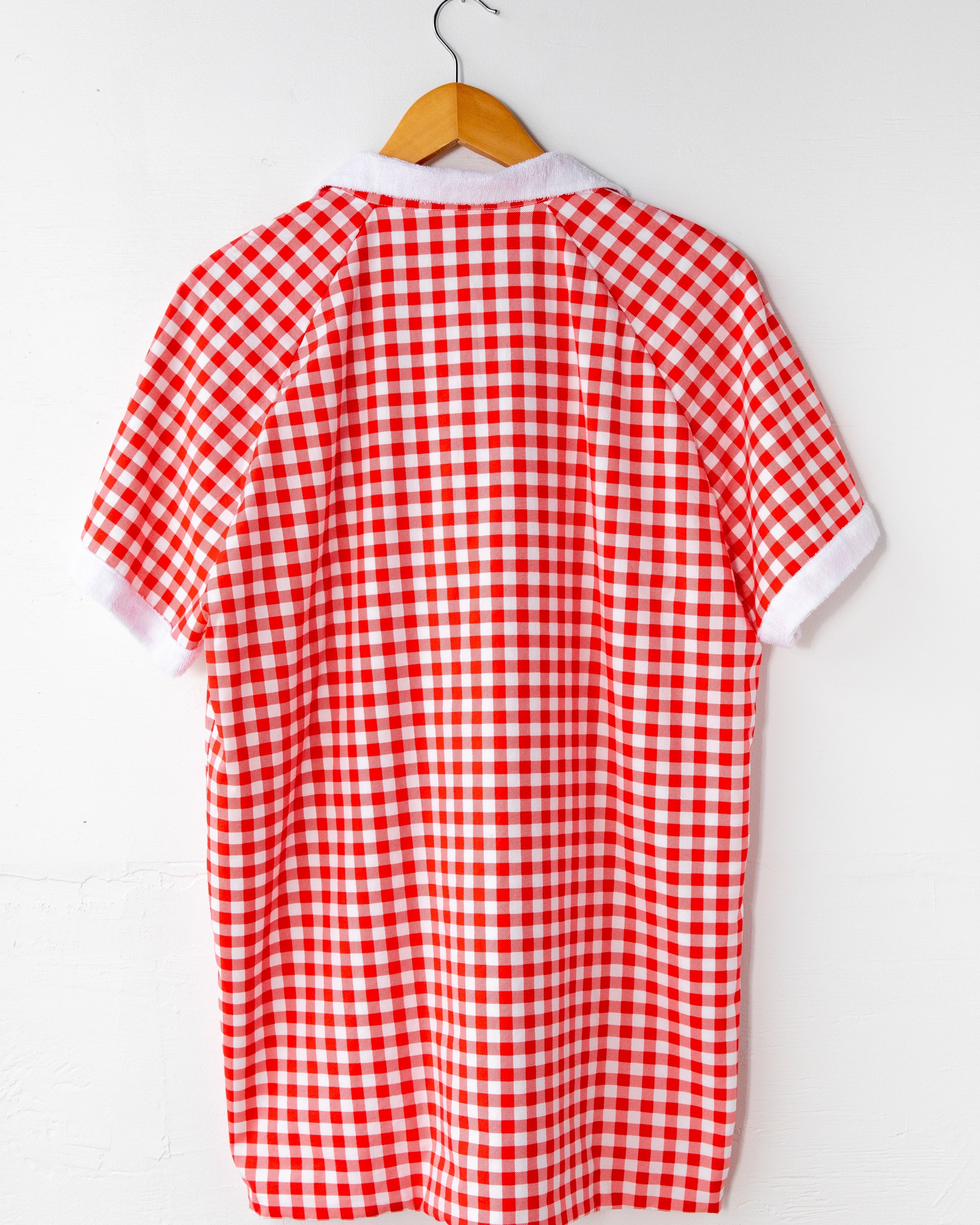 Hammies Gingham Cabana Shirt (Red)