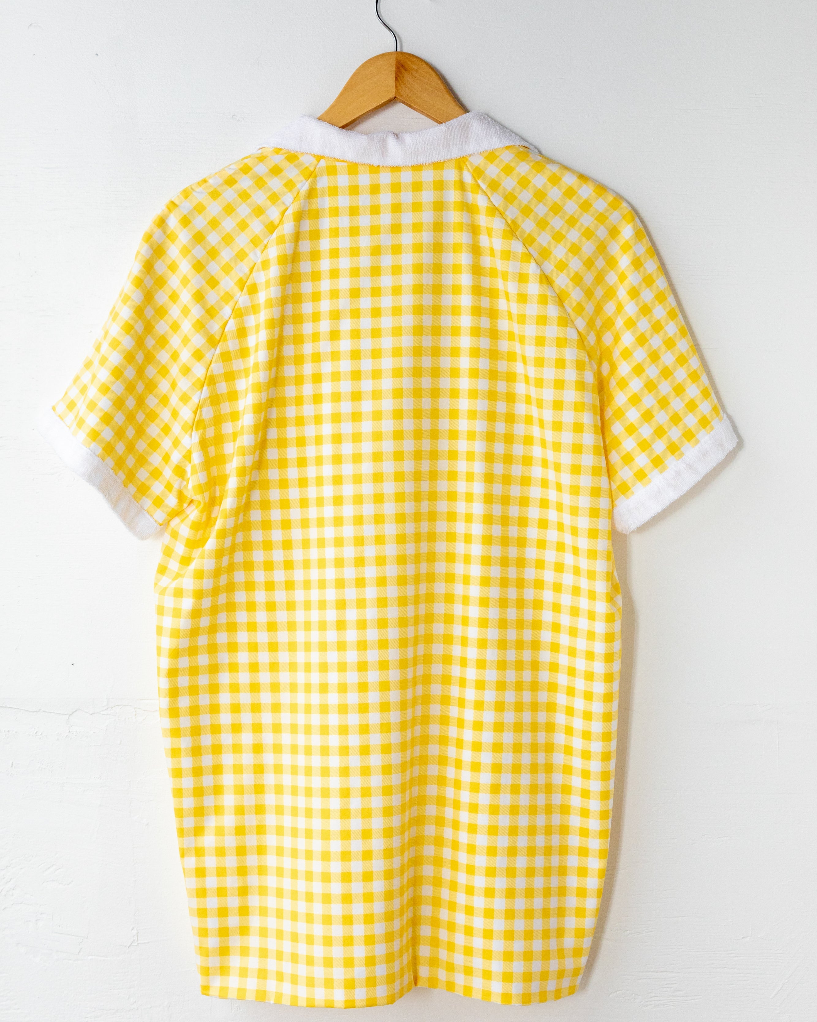 Hammies Gingham Cabana Shirt (Yellow)