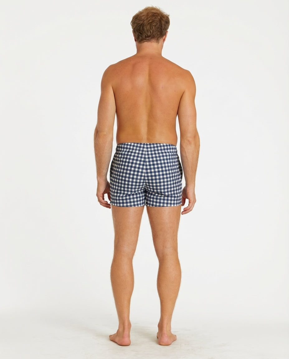 Hammies Gingham Cabana Trunk (Navy)