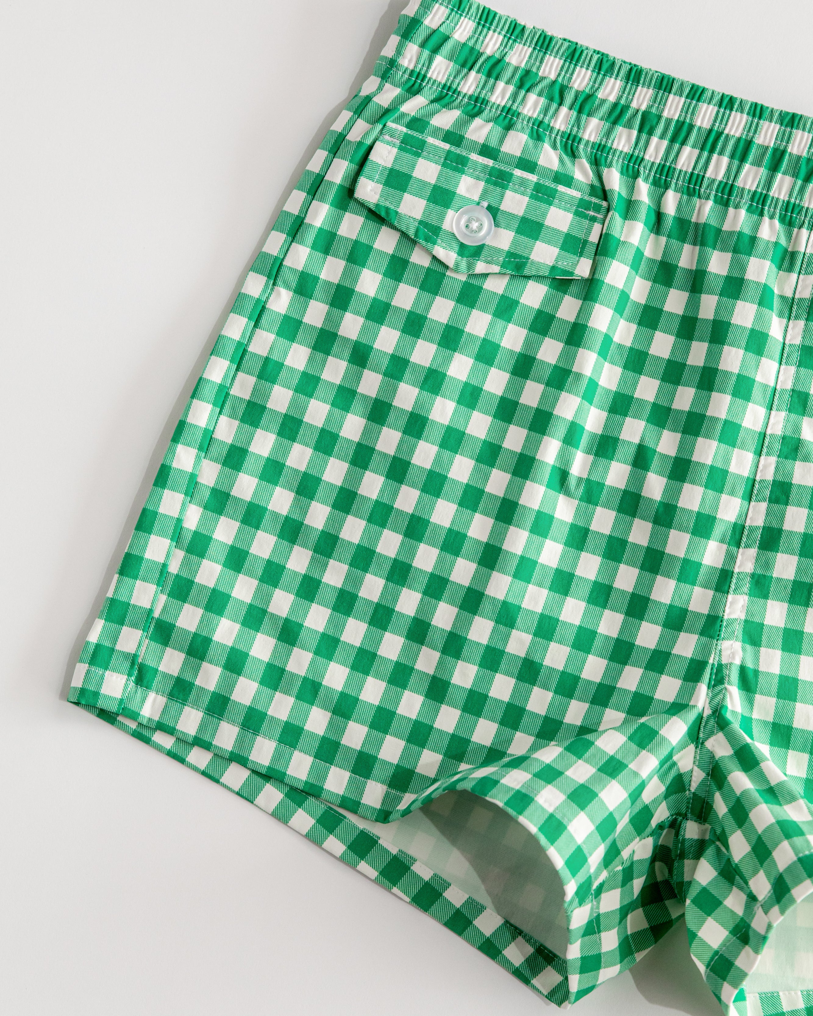 Hammies Gingham Cabana Trunk (Green)