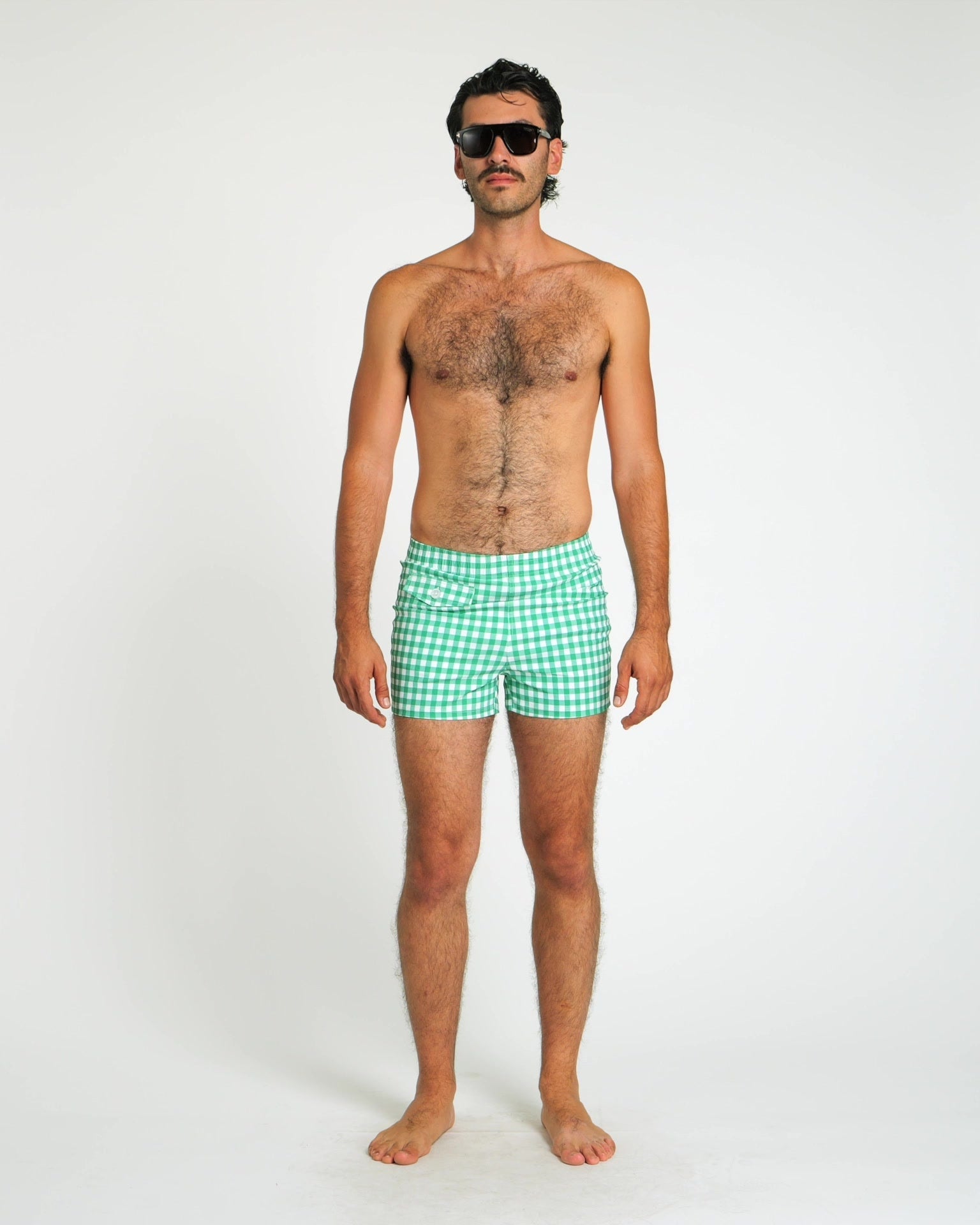 Hammies Gingham Cabana Trunk (Green)