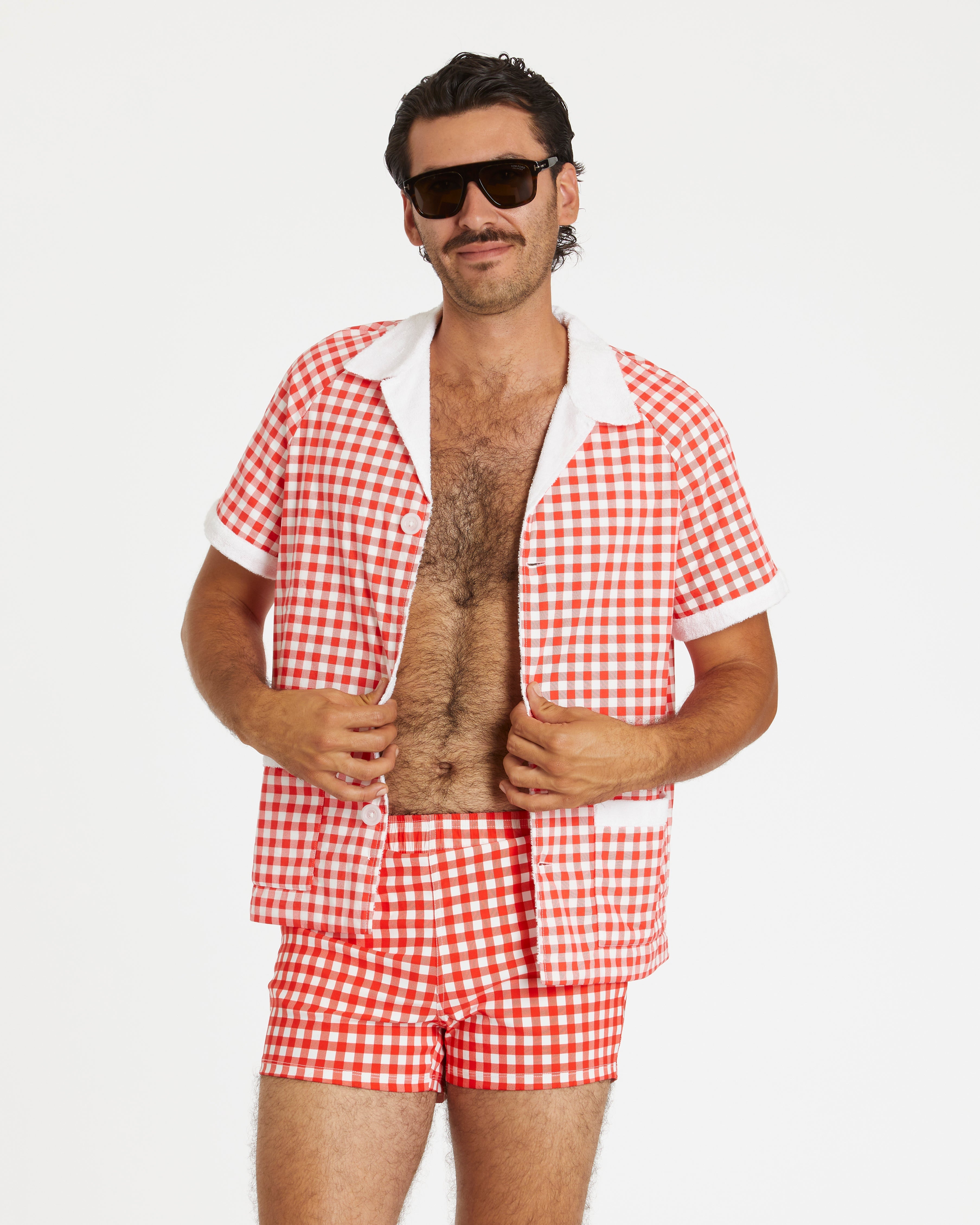 Hammies Gingham Cabana Trunk (Red)