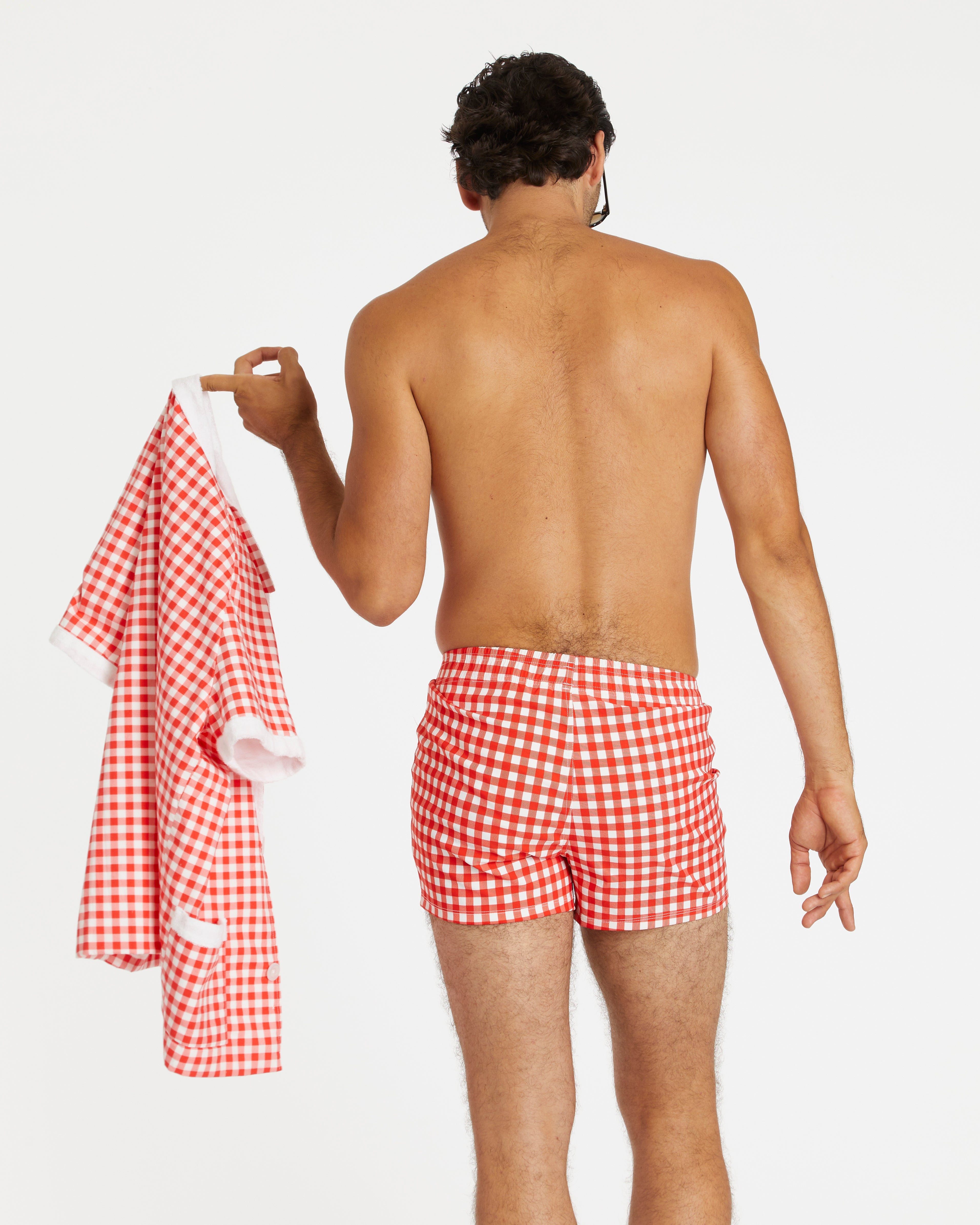Hammies Gingham Cabana Trunk (Red)