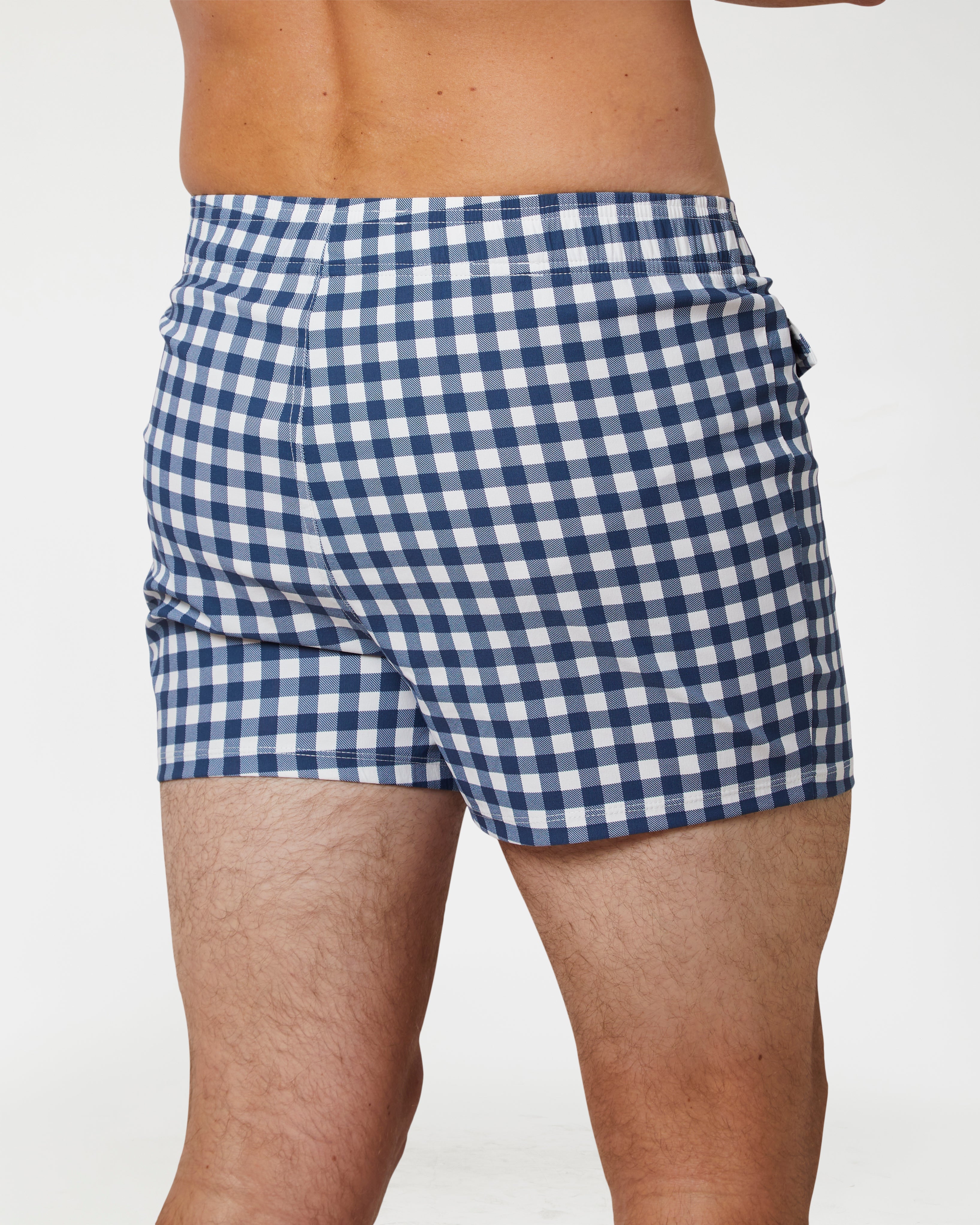 Hammies Gingham Cabana Trunk (Navy)
