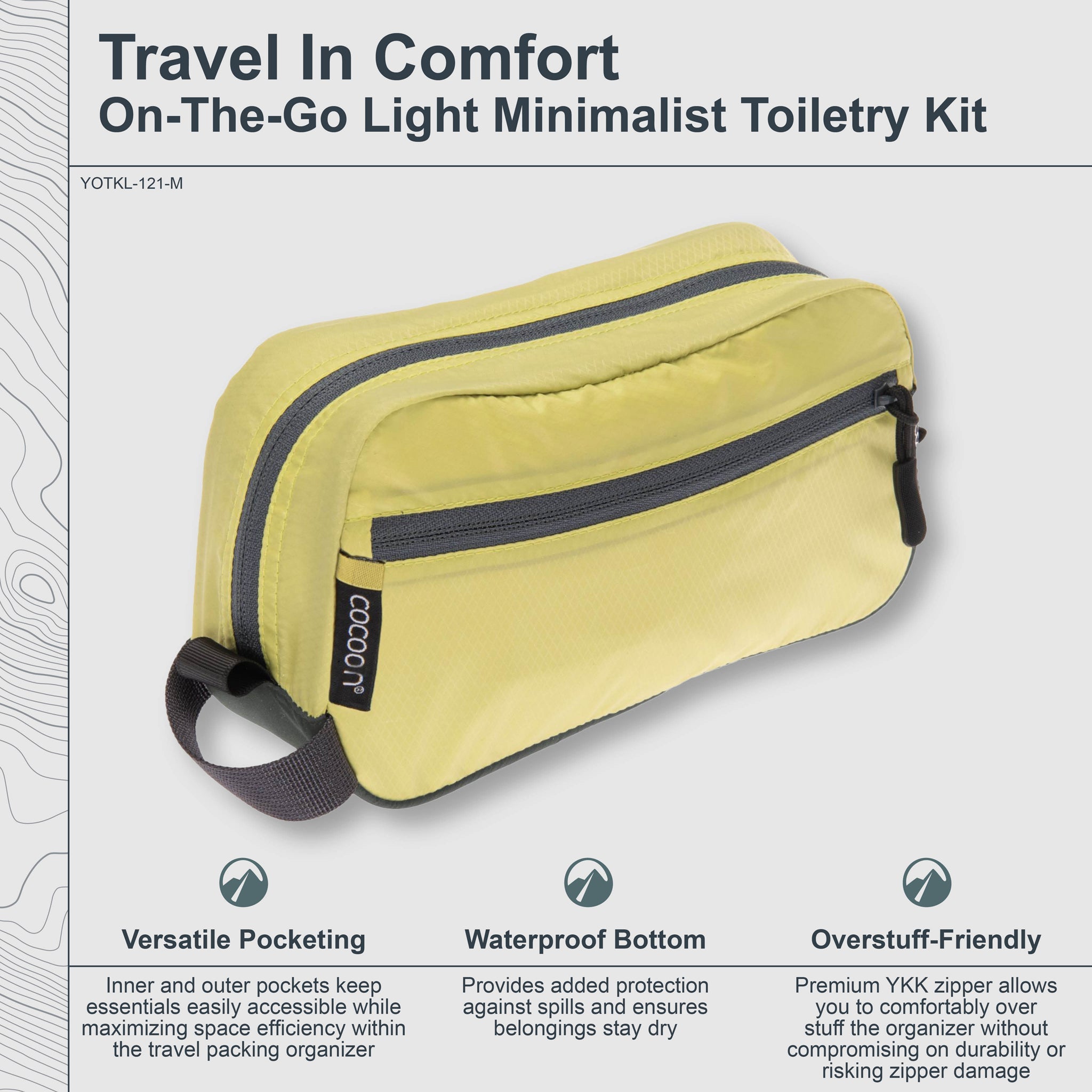 COCOON On-The-Go Toiletry Kit Light