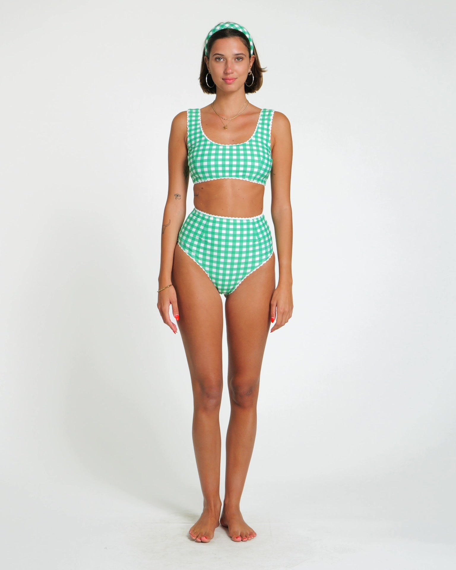 Hammies Gingham Bikini (Green)