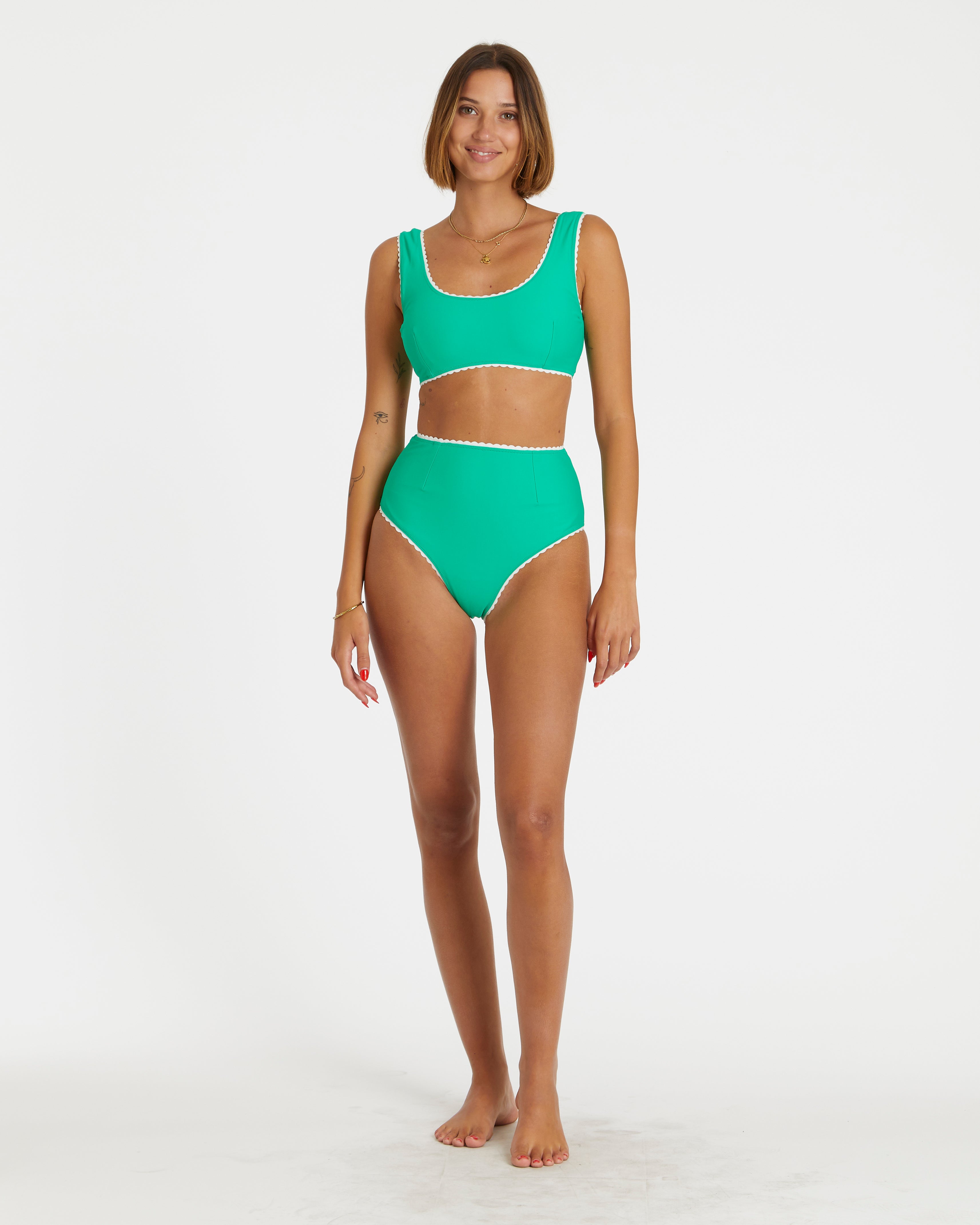 Hammies Gingham Bikini (Green)