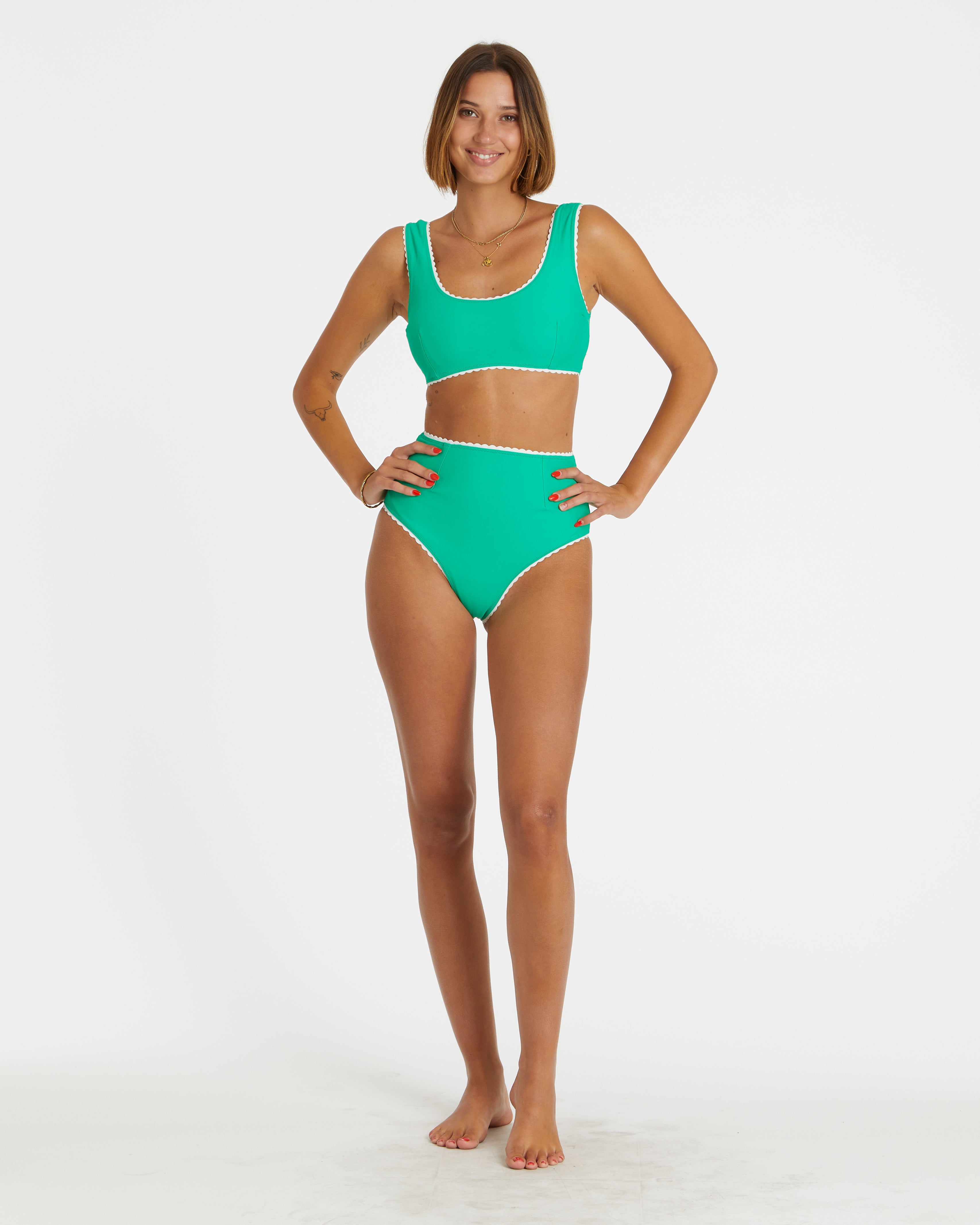 Hammies Gingham Bikini (Green)