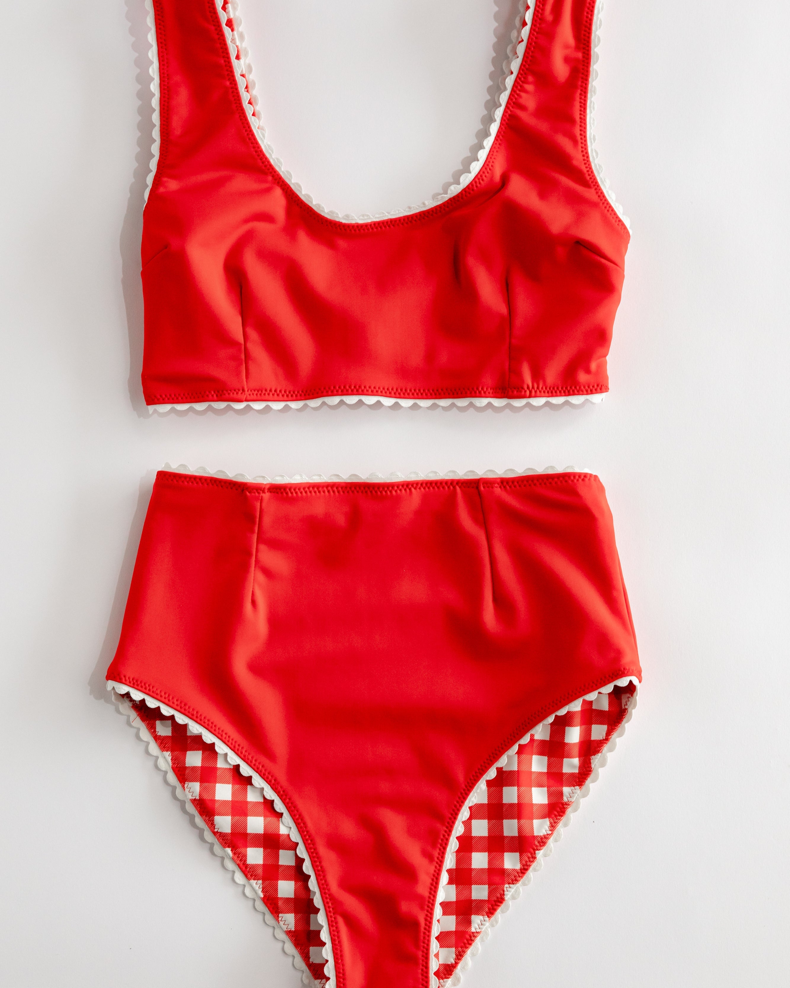 Hammies Gingham Bikini (Red)