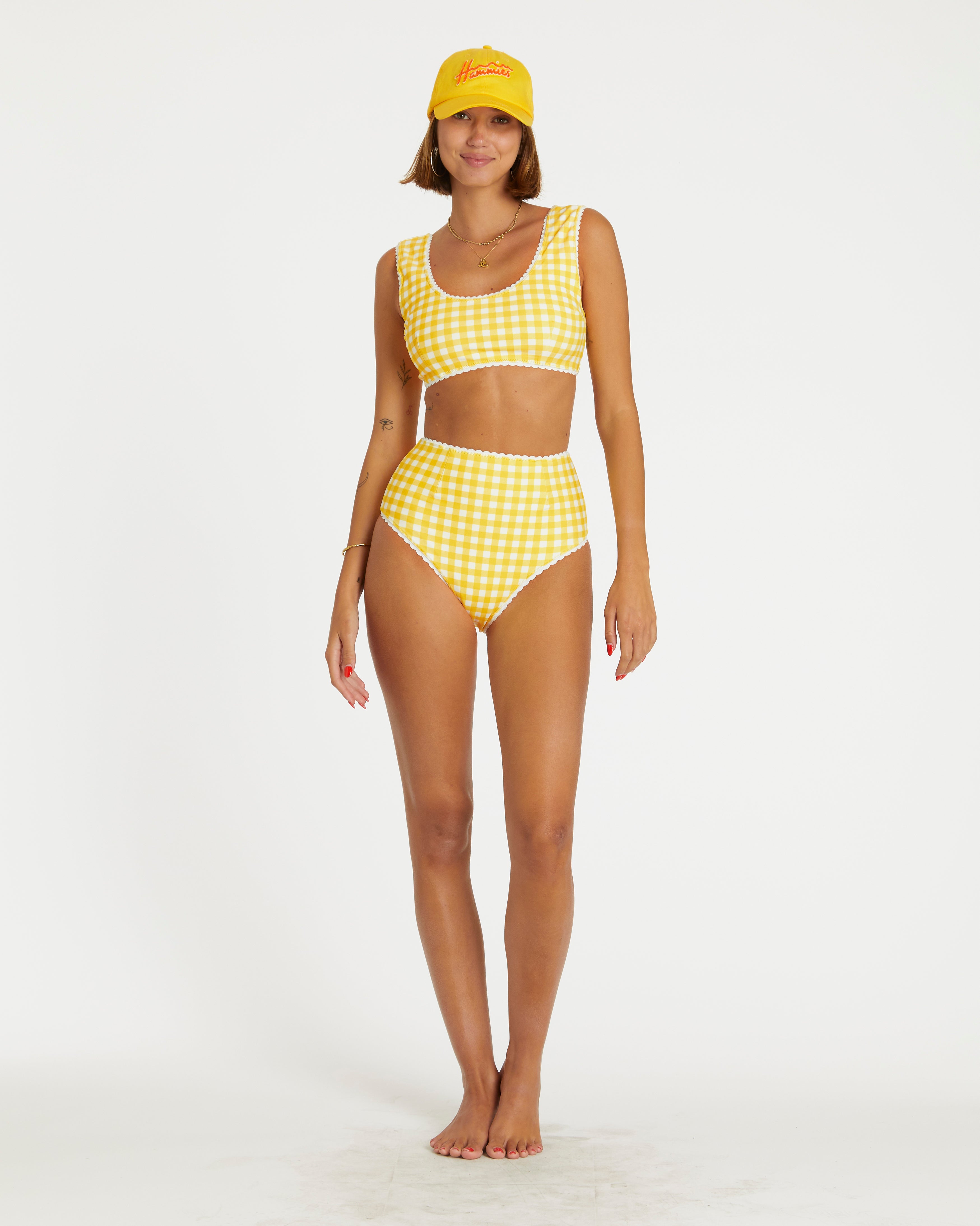 Hammies Gingham Bikini (Yellow)