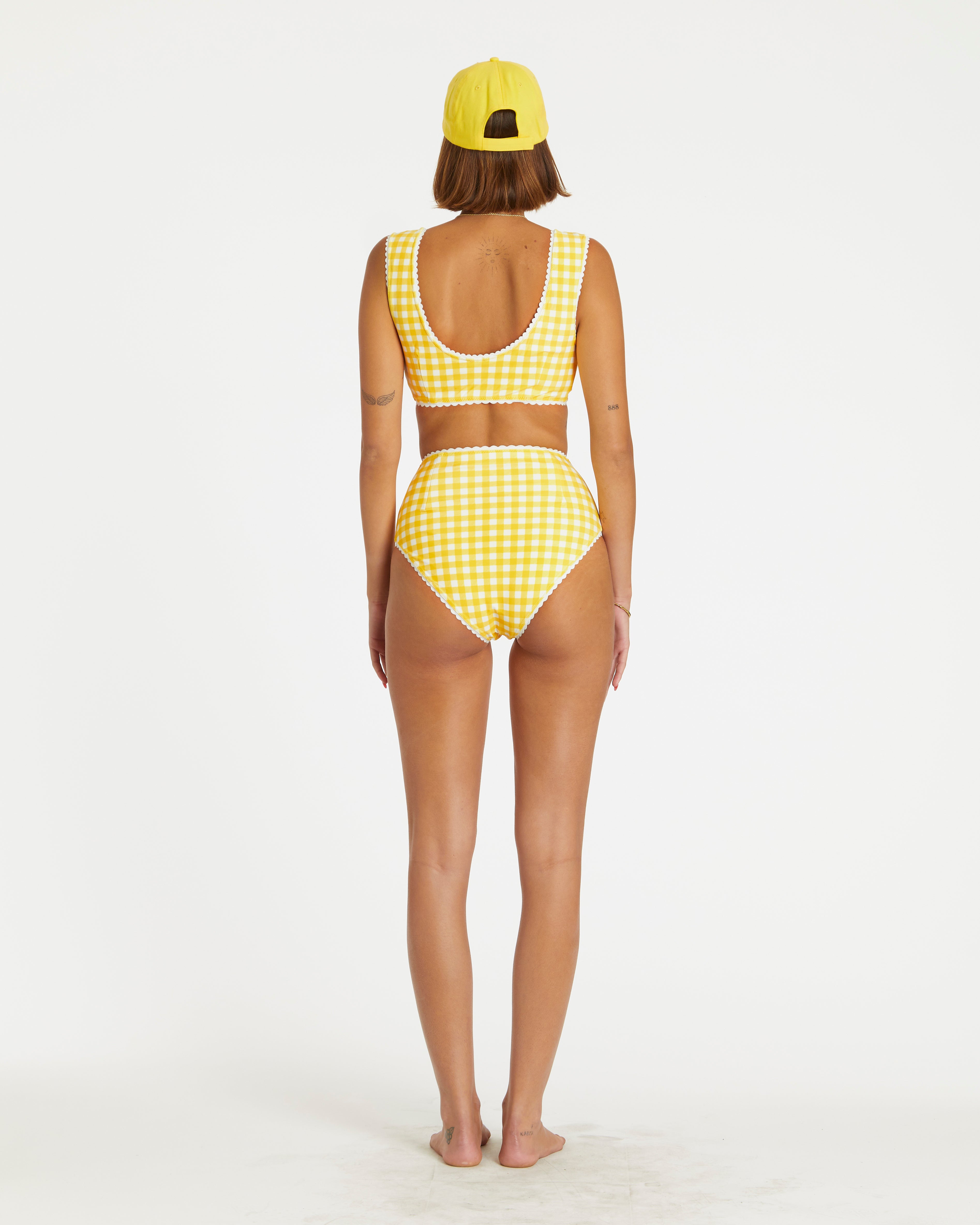 Hammies Gingham Bikini (Yellow)