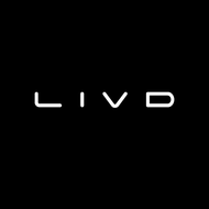 Livd logo black bg