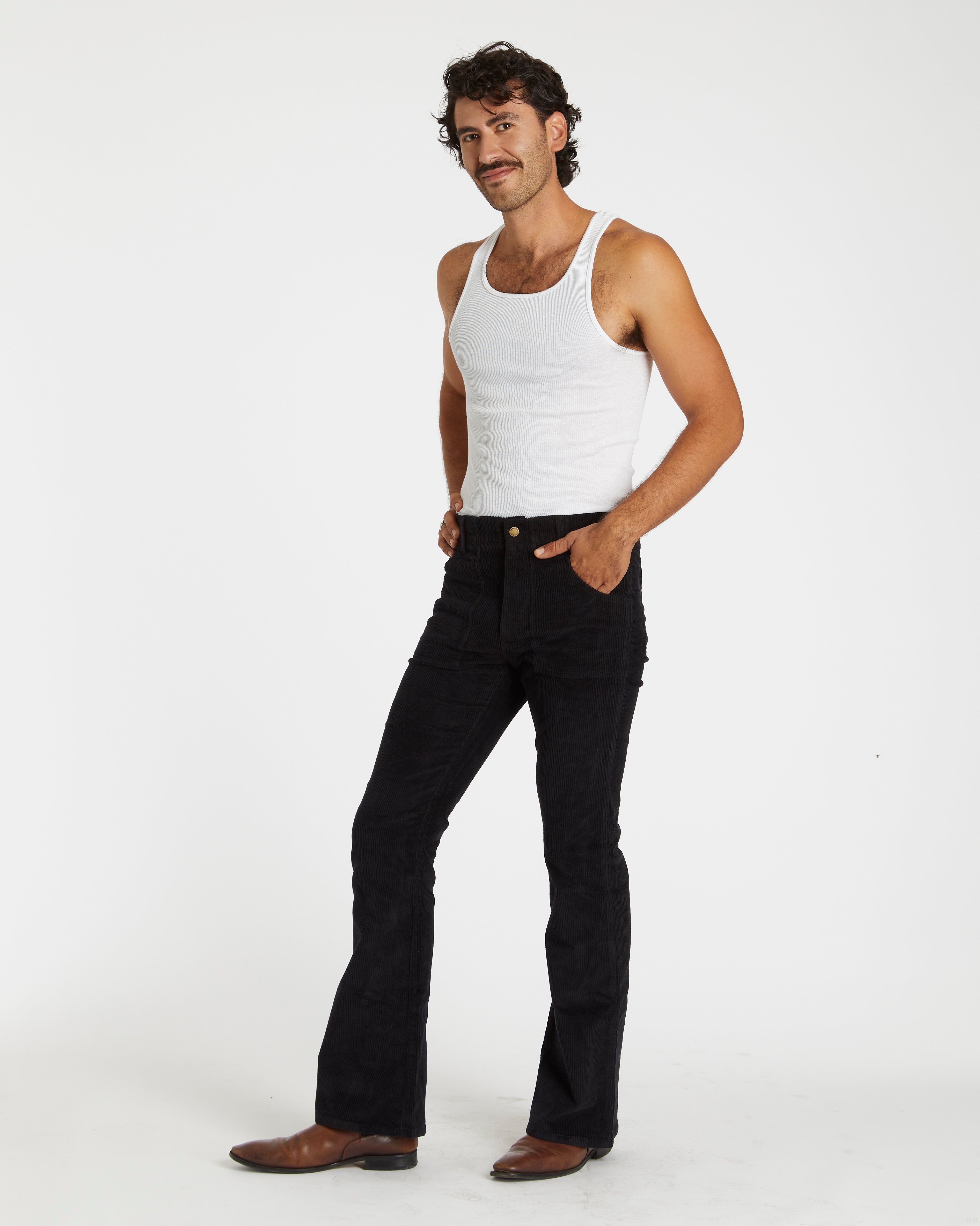 Hammies Men's Bell Bottom (Black)
