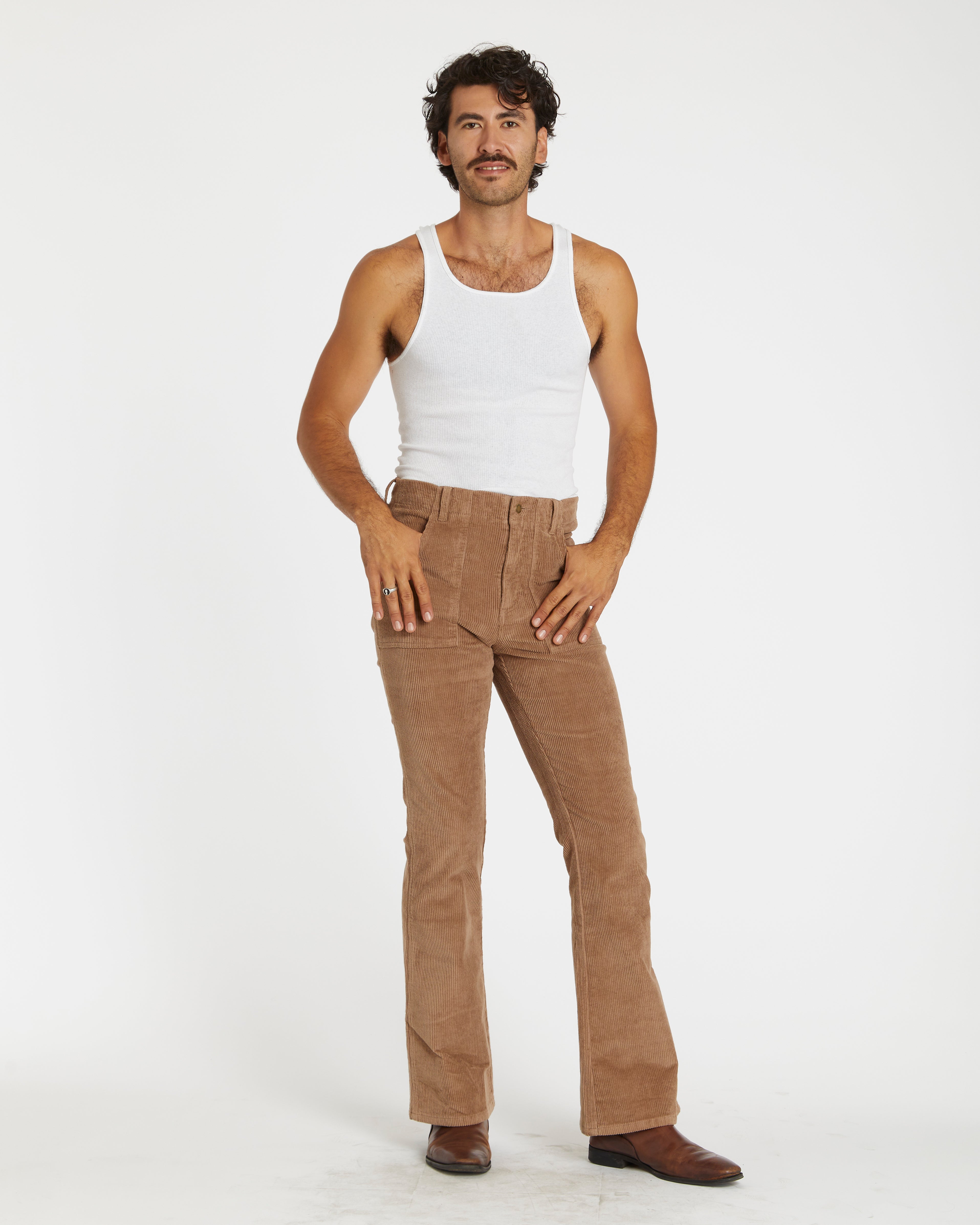 Hammies Men's Bell Bottom (Brown)