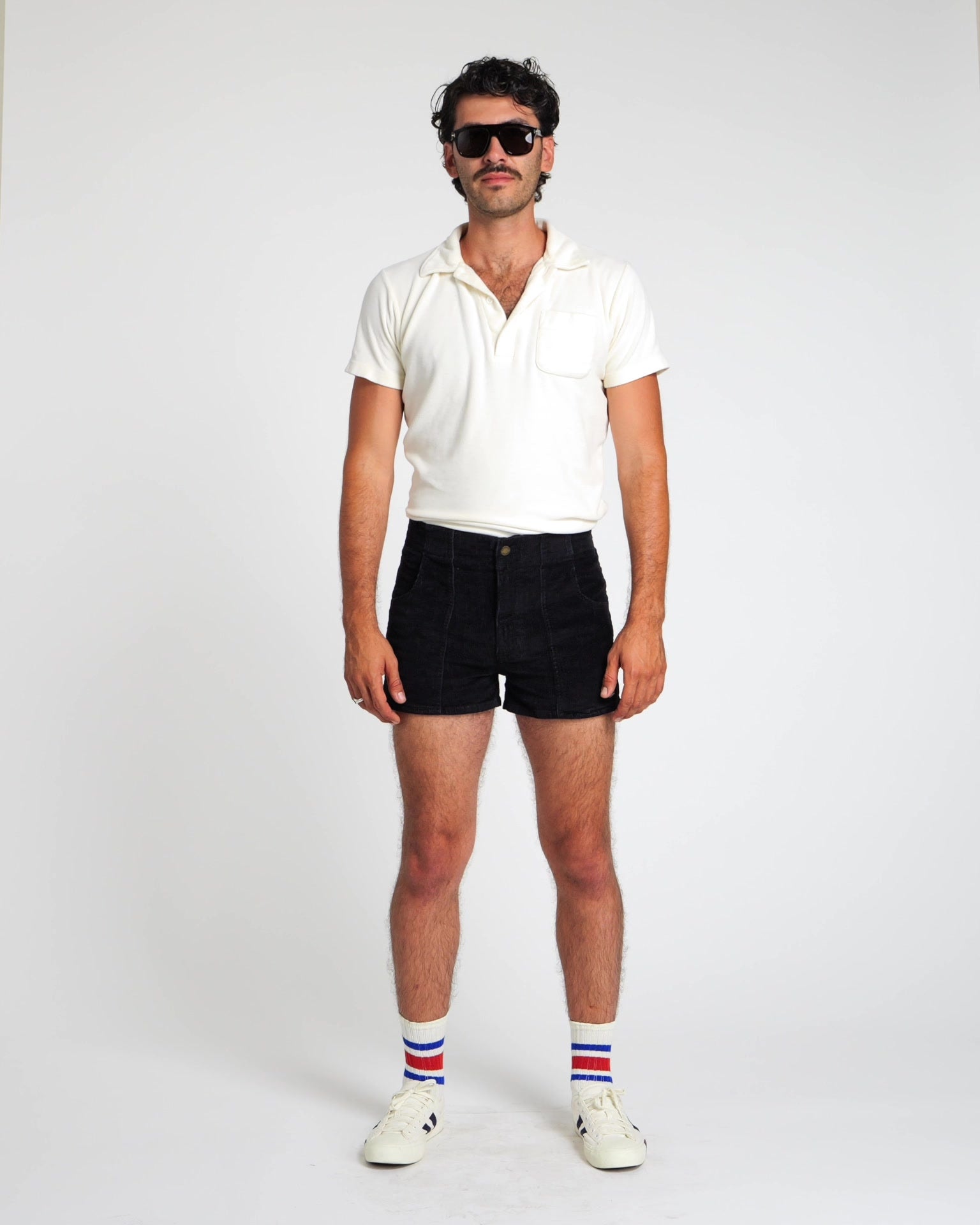 Hammies Men's Corduroy Short (Black)