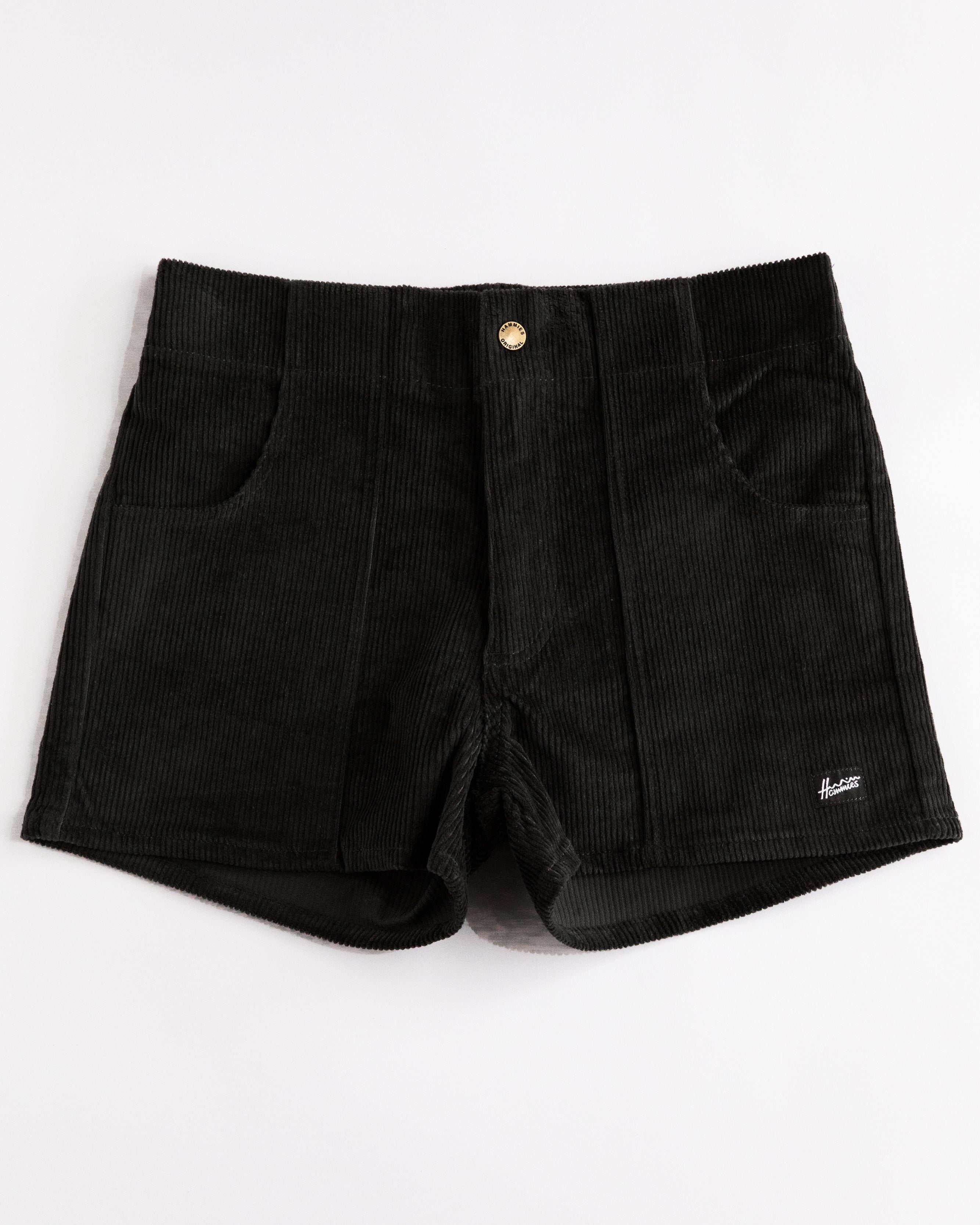 Hammies Men's Corduroy Short (Black)