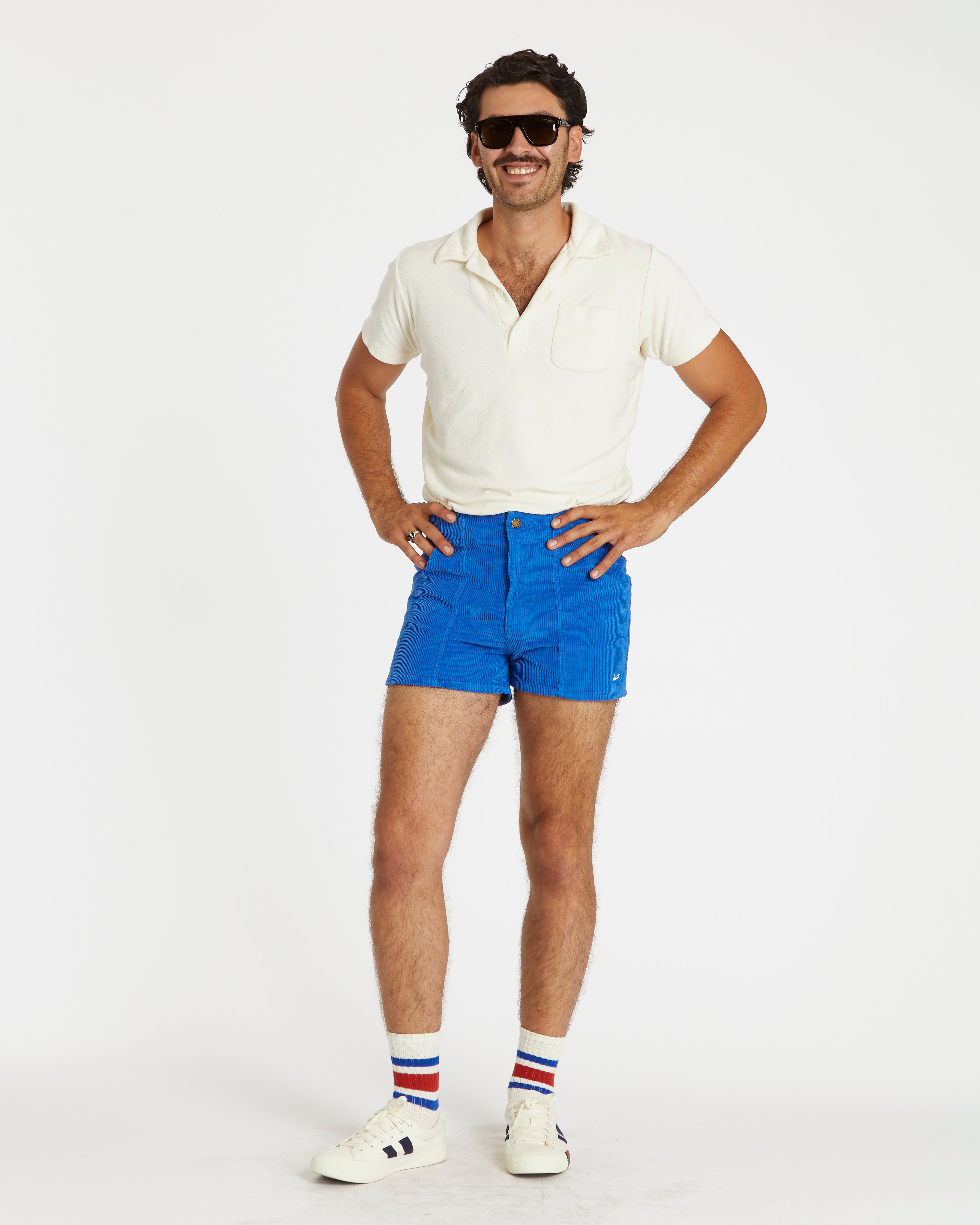 Hammies Men's Corduroy Short (Blue)
