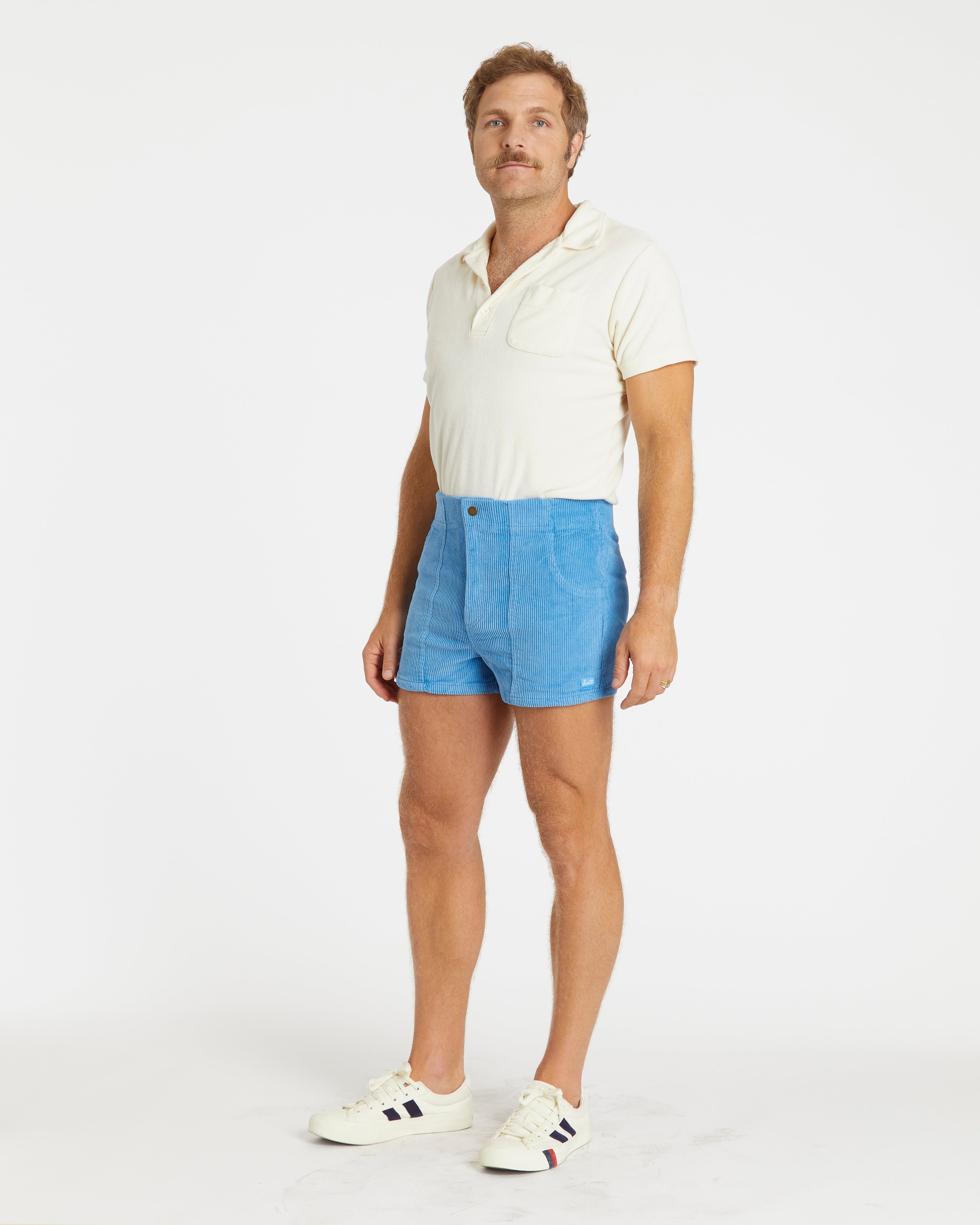Hammies Men's Corduroy Short (Blue Poppy)