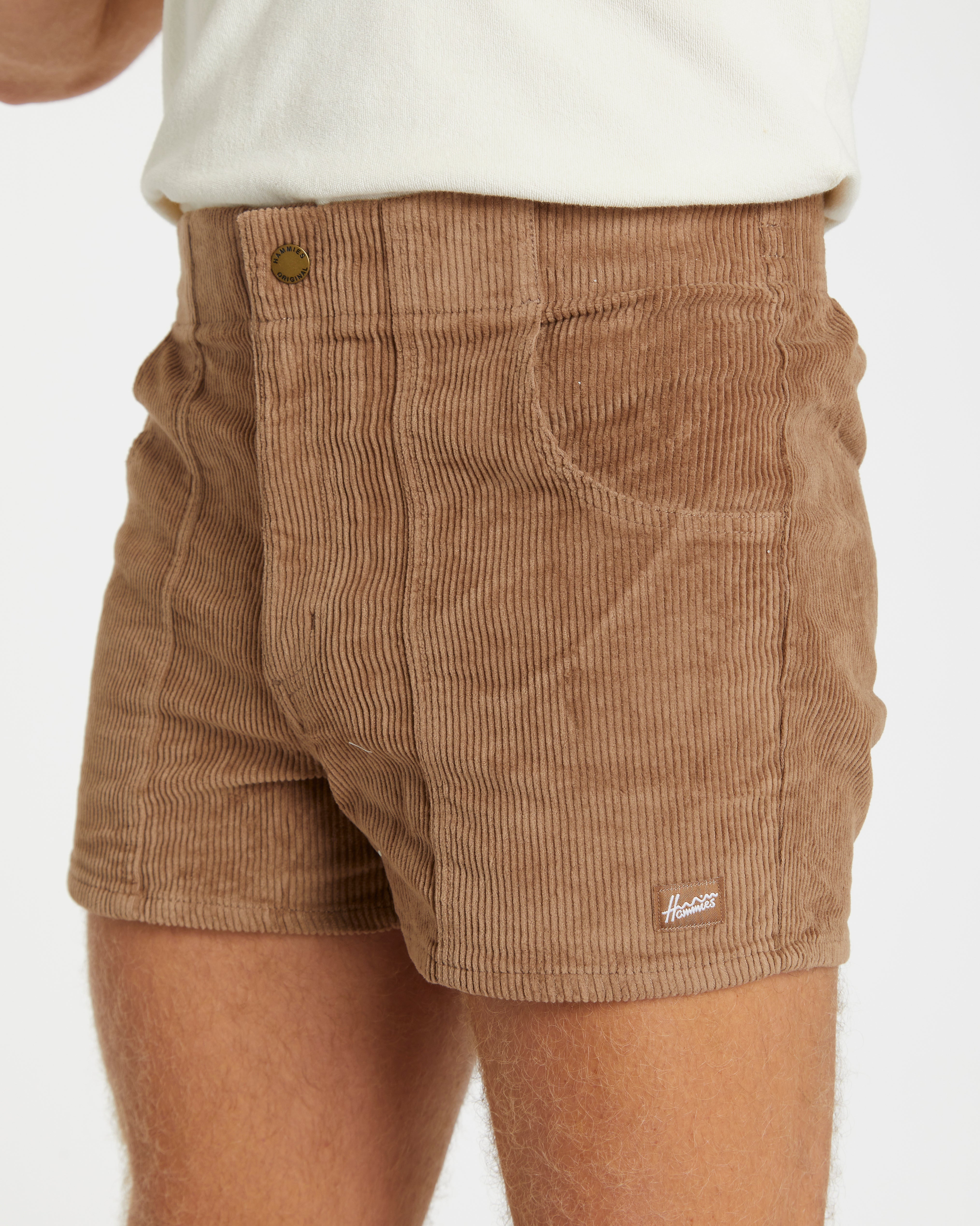 Hammies Men's Corduroy Short (Brown)
