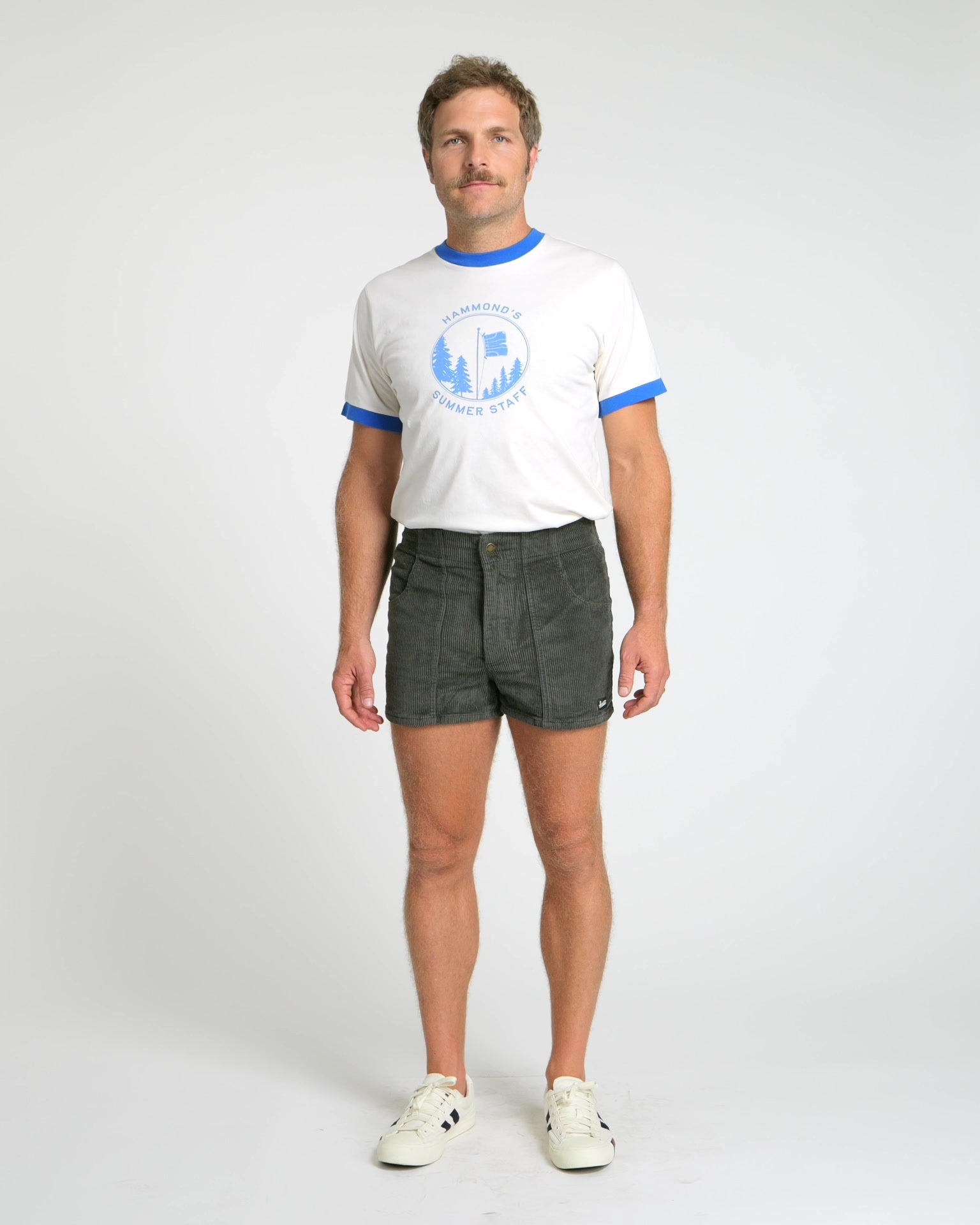 Hammies Men's Corduroy Short (Gray)