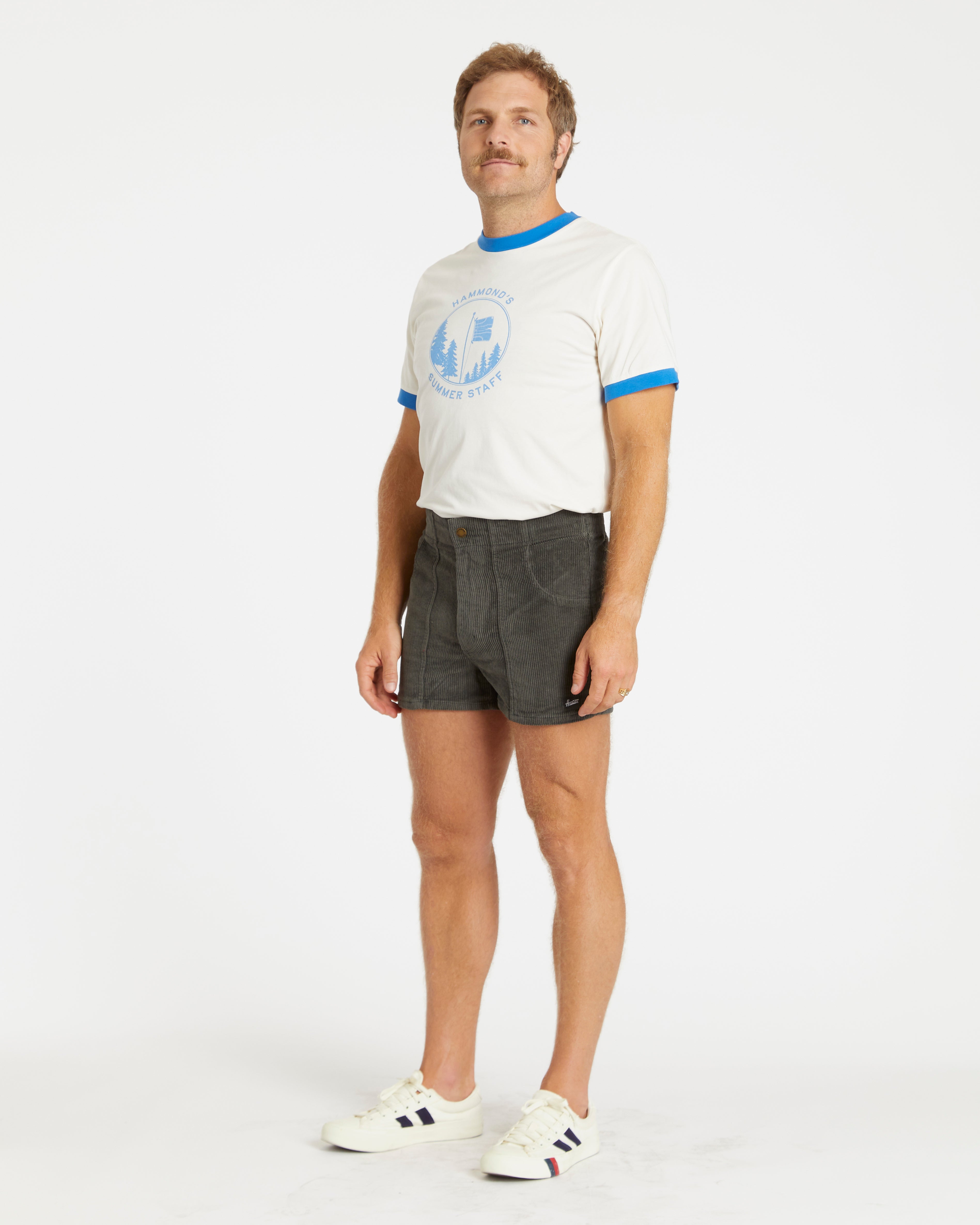 Hammies Men's Corduroy Short (Gray)