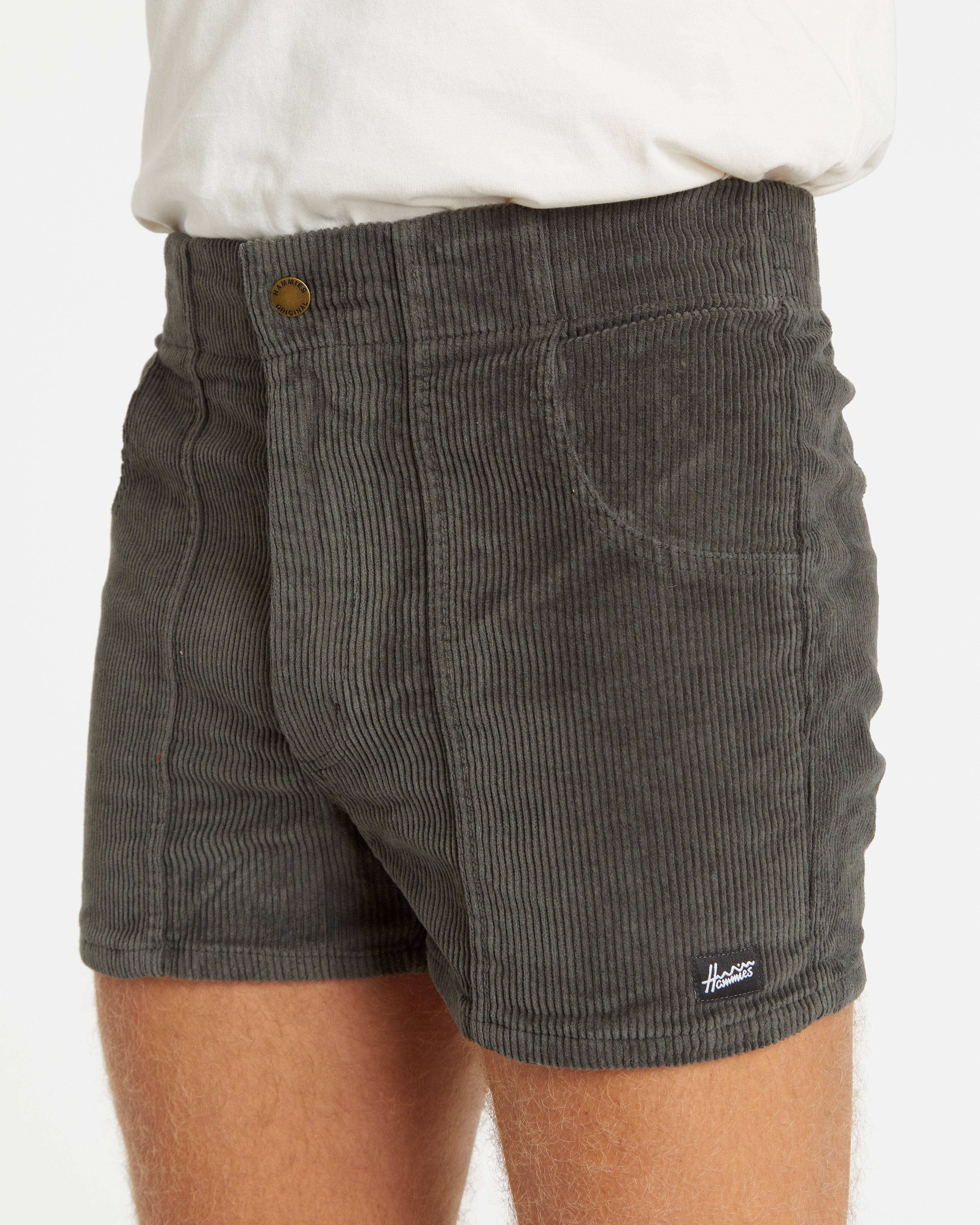 Hammies Men's Corduroy Short (Gray)