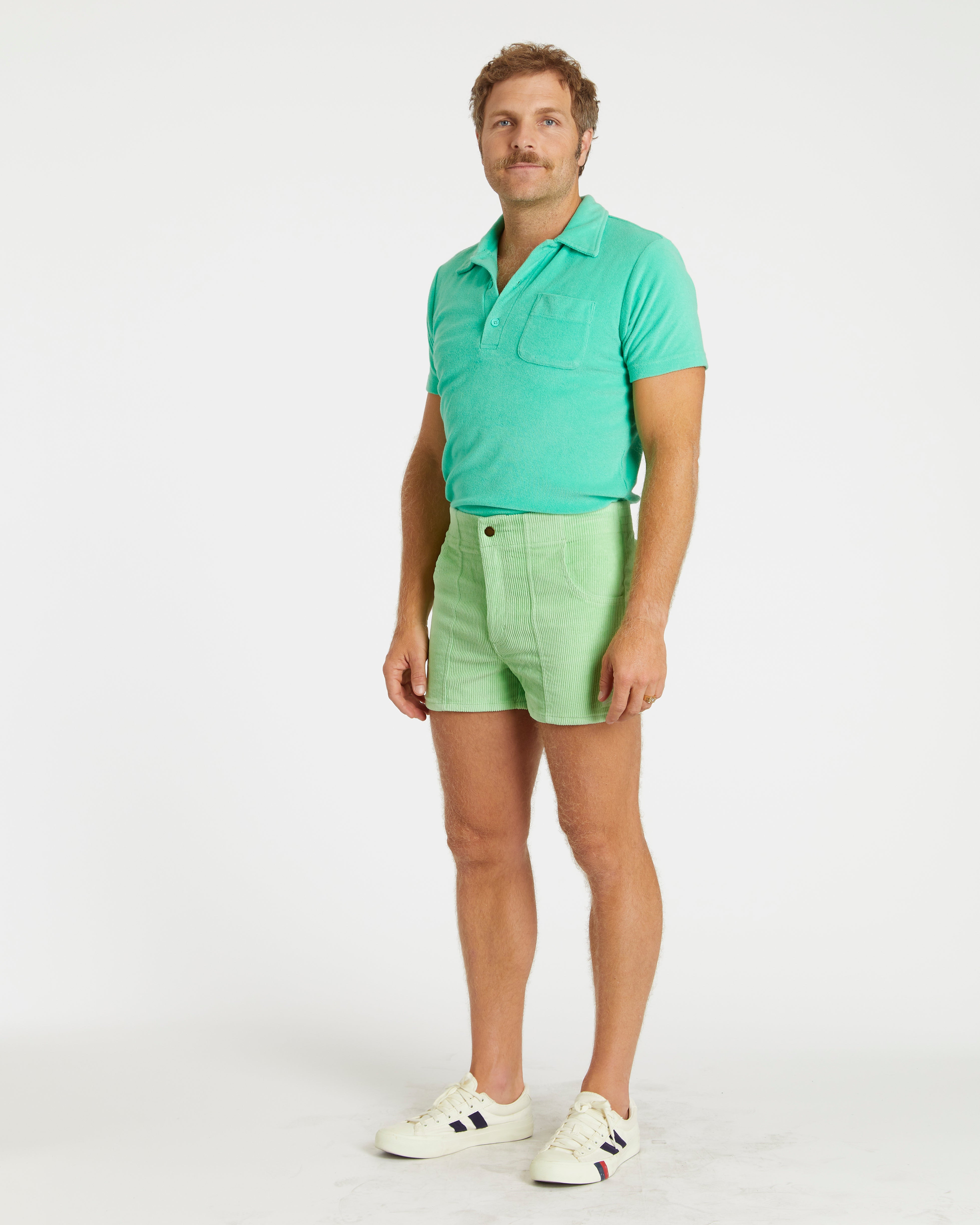 Hammies Men's Corduroy Short (Honeydew)