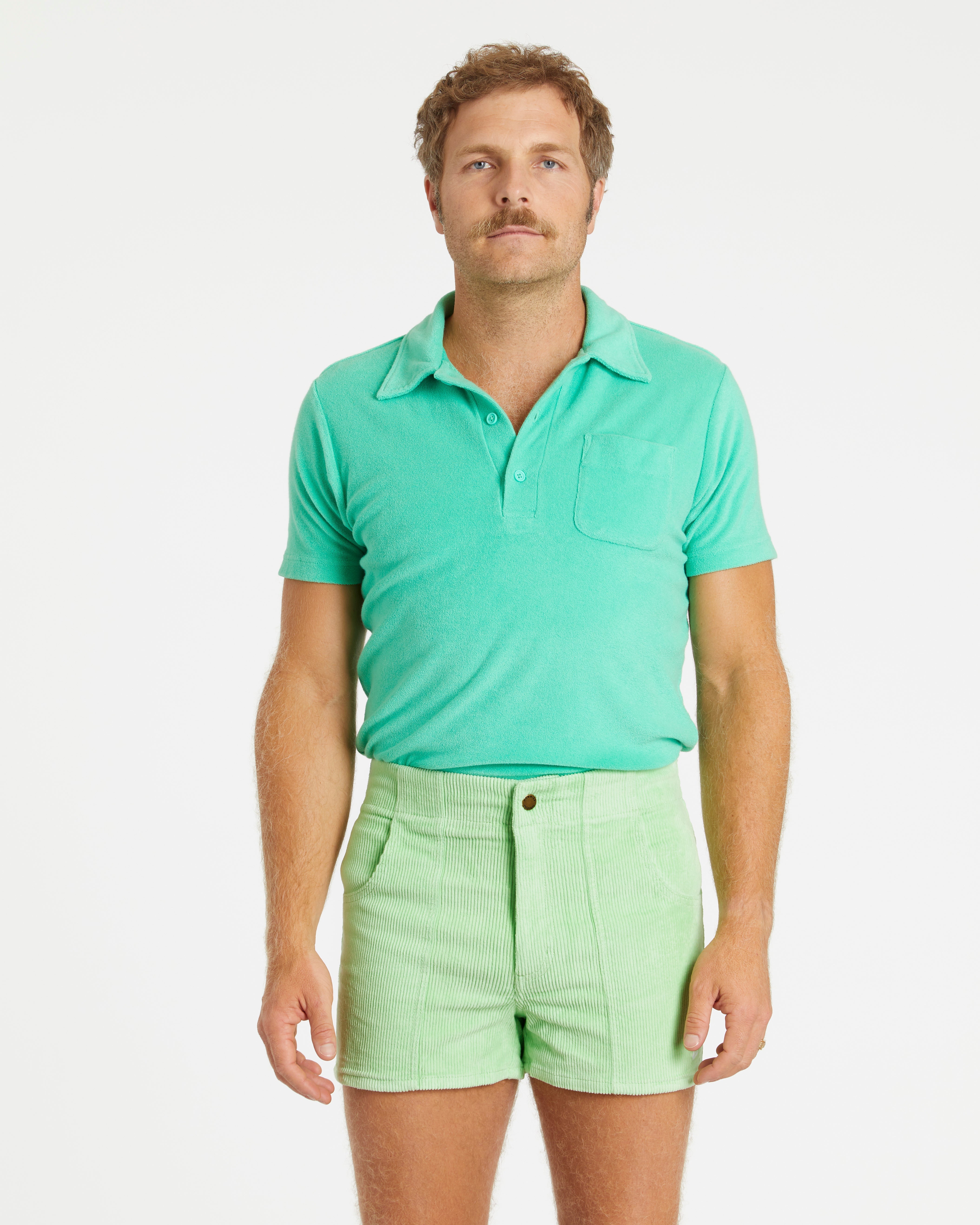 Hammies Men's Corduroy Short (Honeydew)