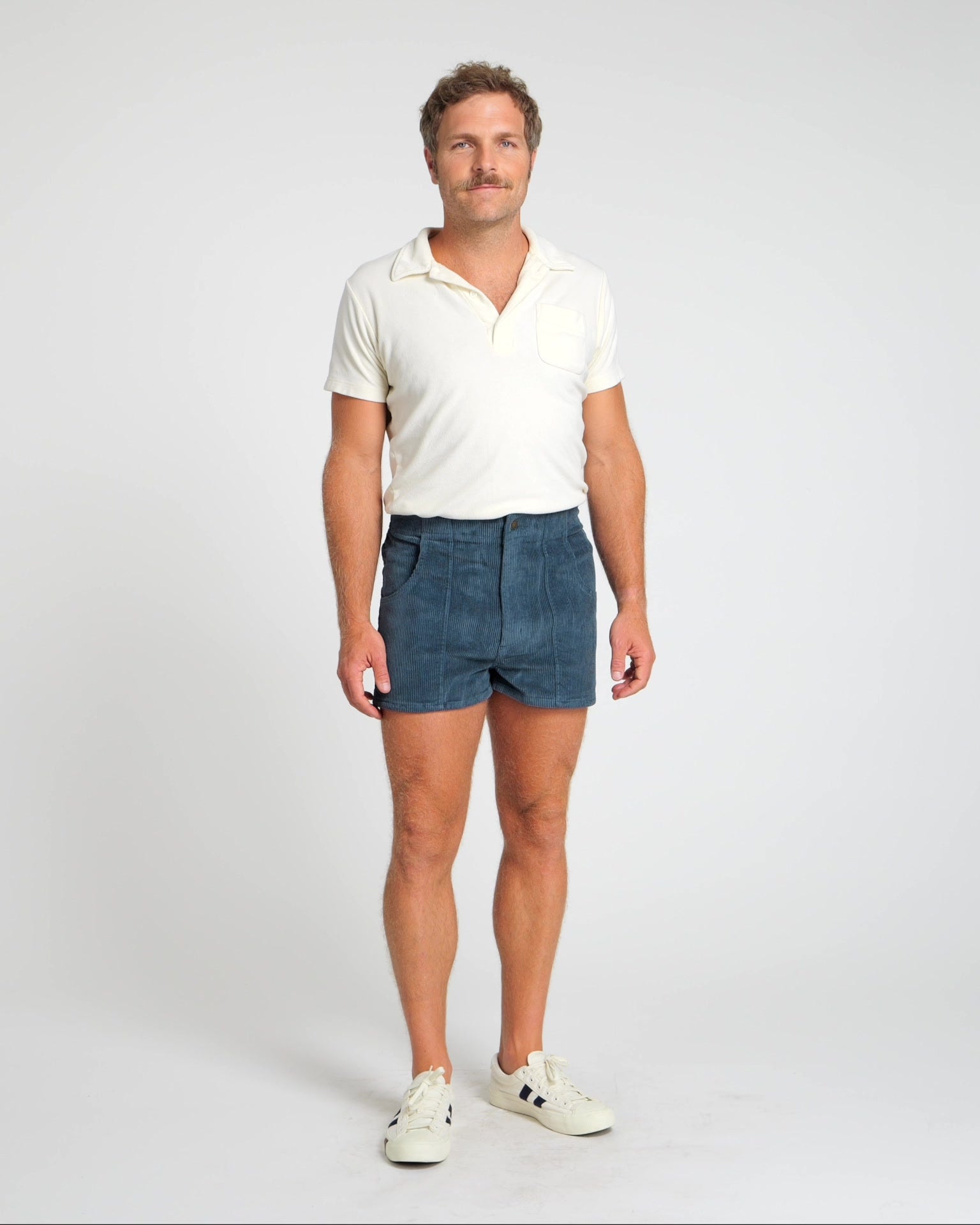Hammies Men's Corduroy Short (Navy)