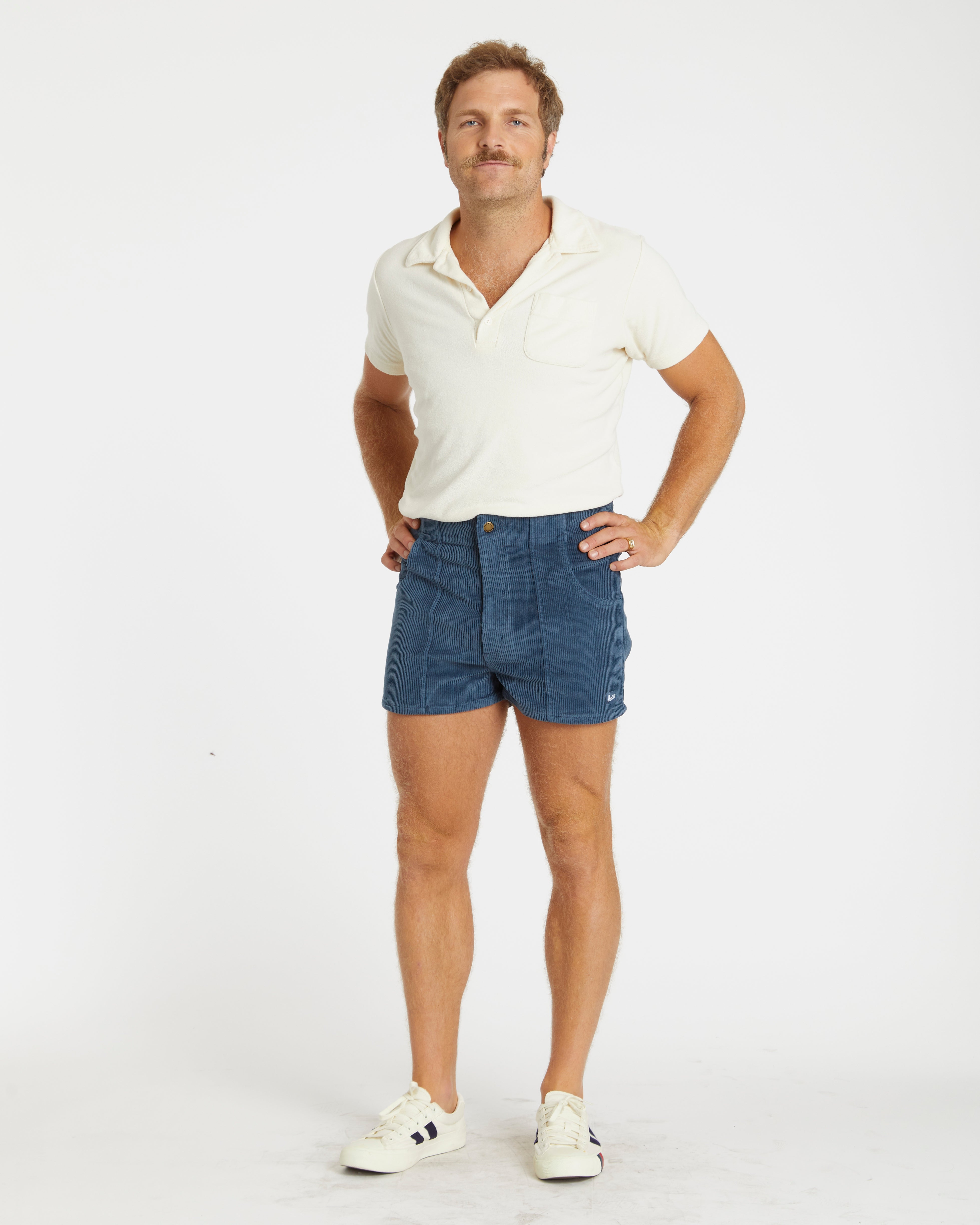 Hammies Men's Corduroy Short (Navy)