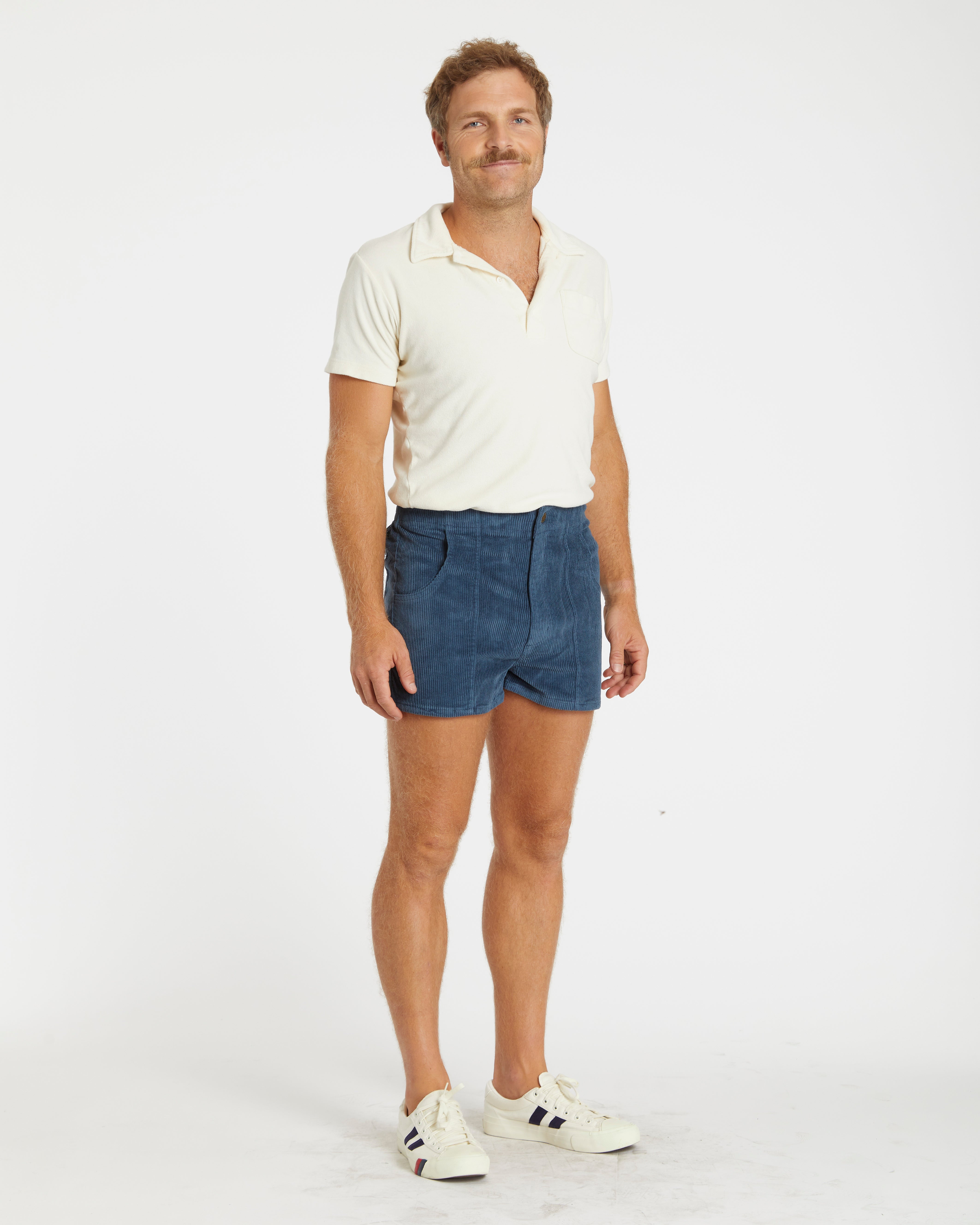 Hammies Men's Corduroy Short (Navy)