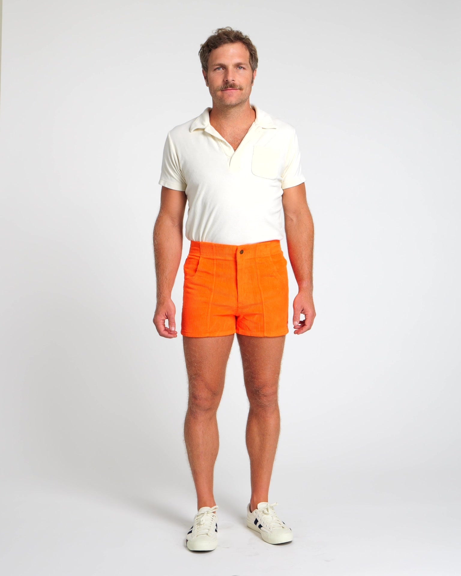 Hammies Men's Corduroy Short (Orange)