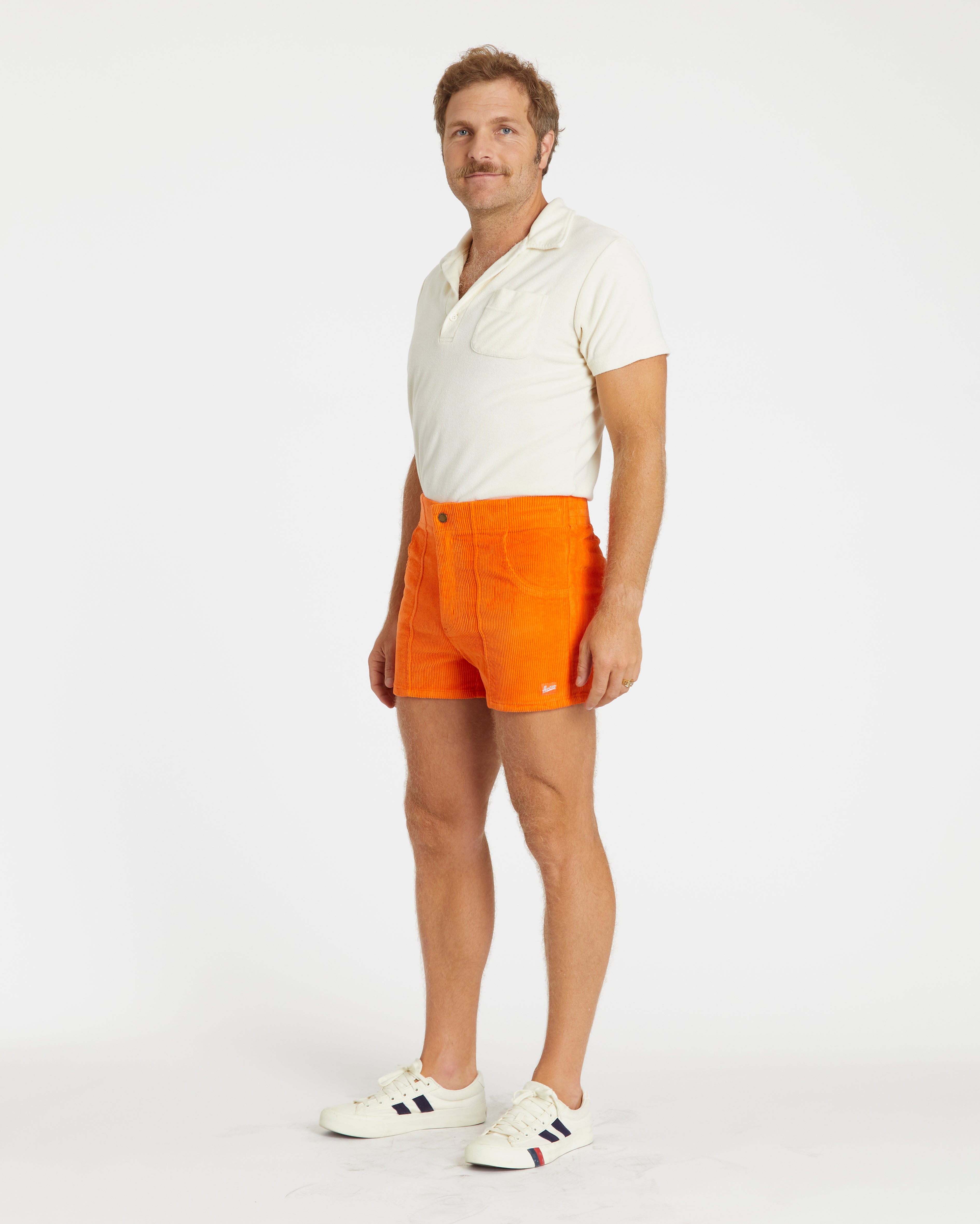 Hammies Men's Corduroy Short (Orange)