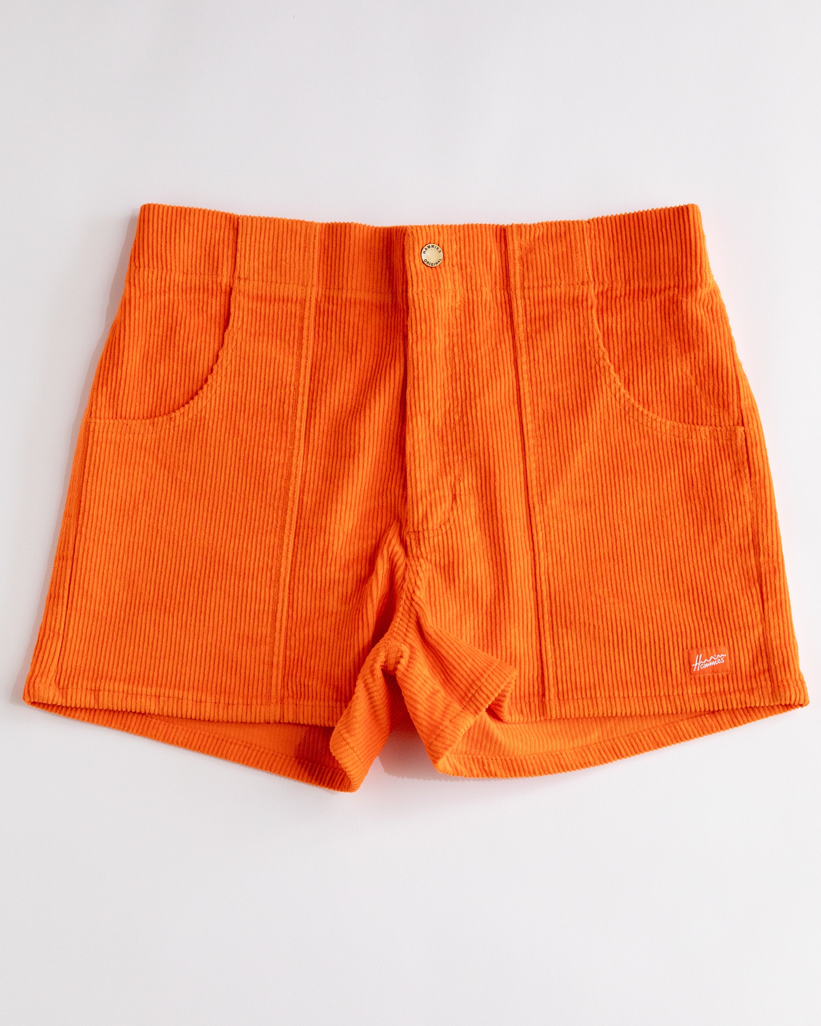 Hammies Men's Corduroy Short (Orange)